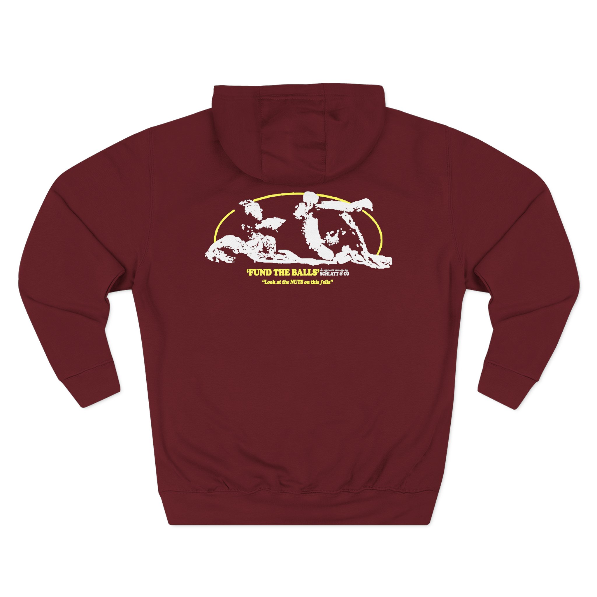Jschlatt Thunder Balls Fun The Balls Three-Panel Fleece Hoodie - Image 12