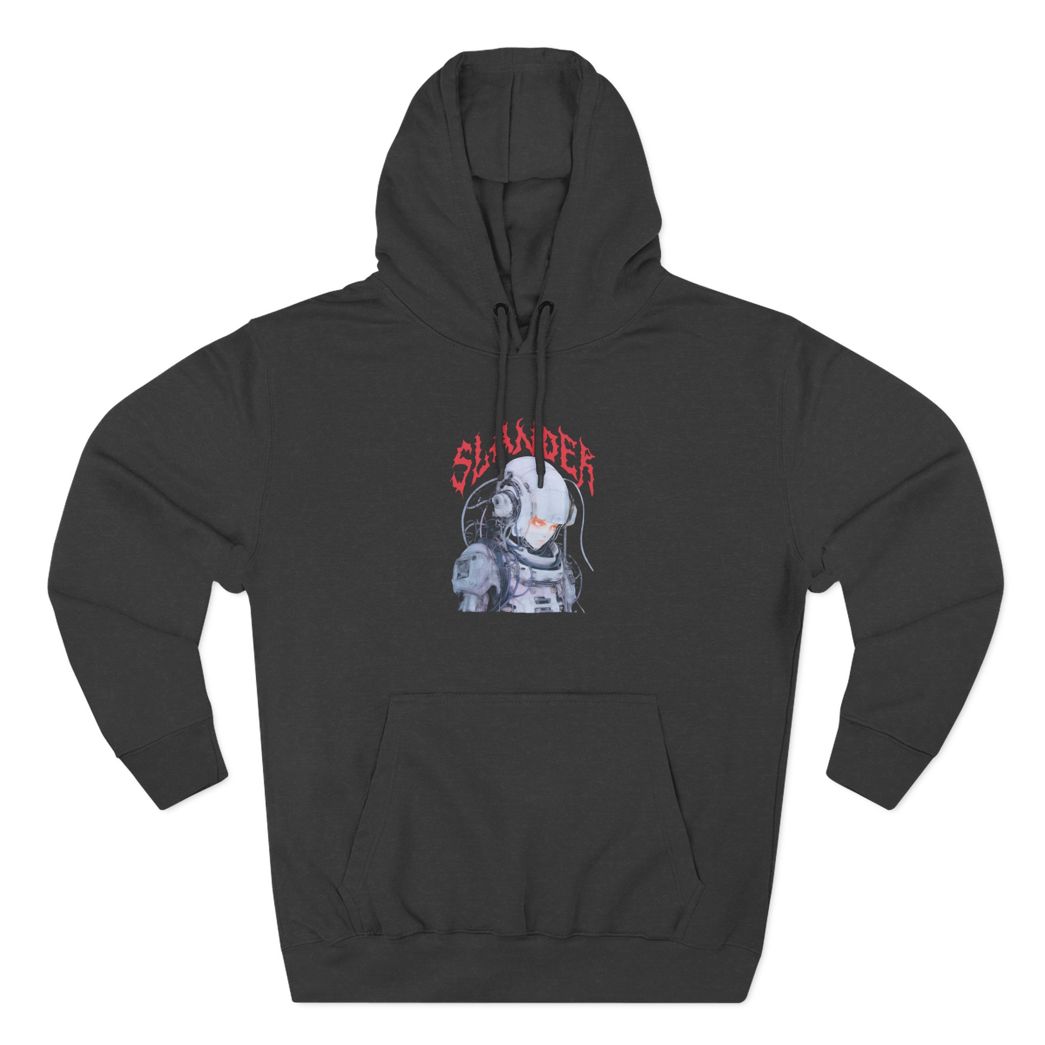 Slander Gud Vibrations Graffiti Three-Panel Fleece Hoodie - Image 3