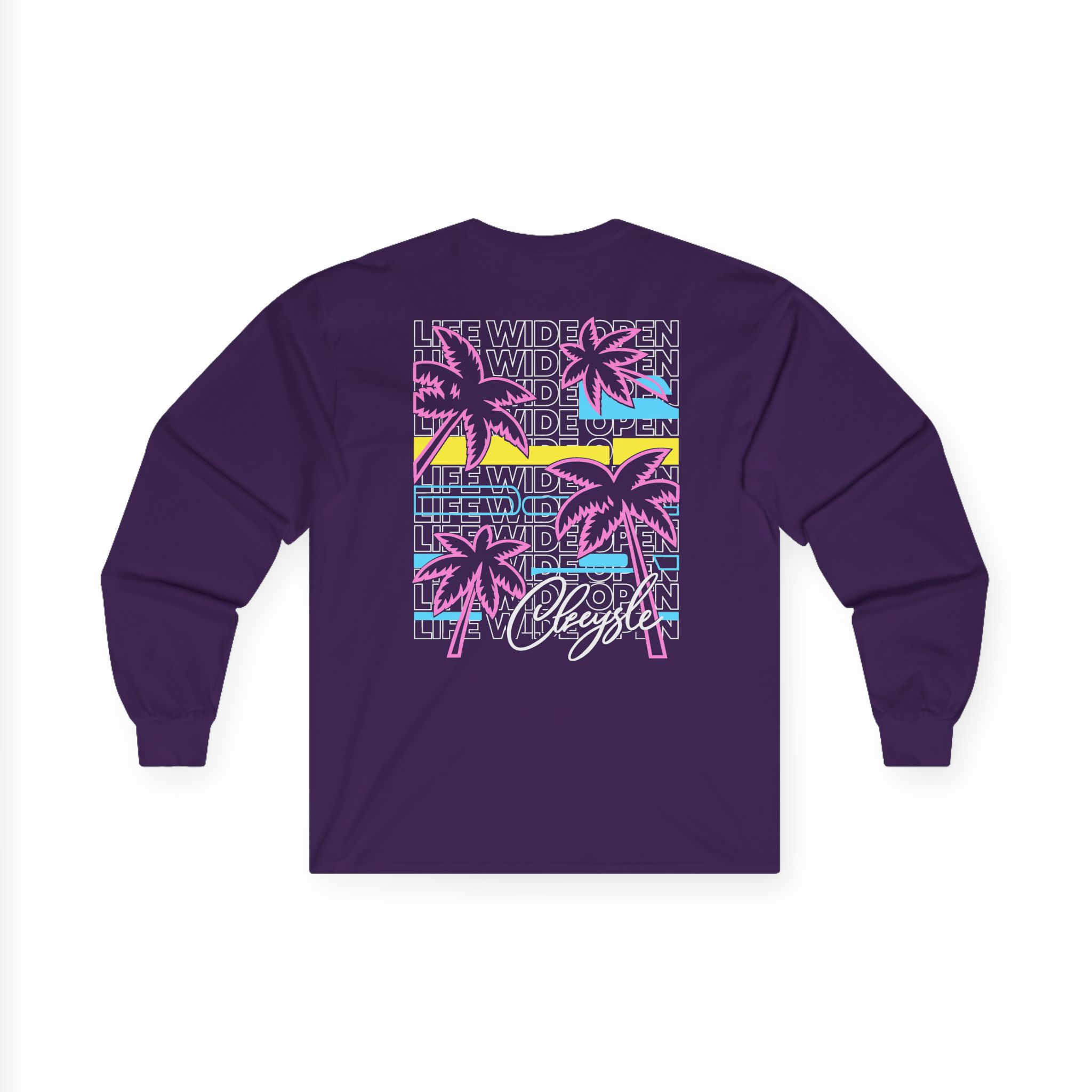 Cboystv LWO Palms Unisex Ultra Cotton Long Sleeve Tee - Image 12