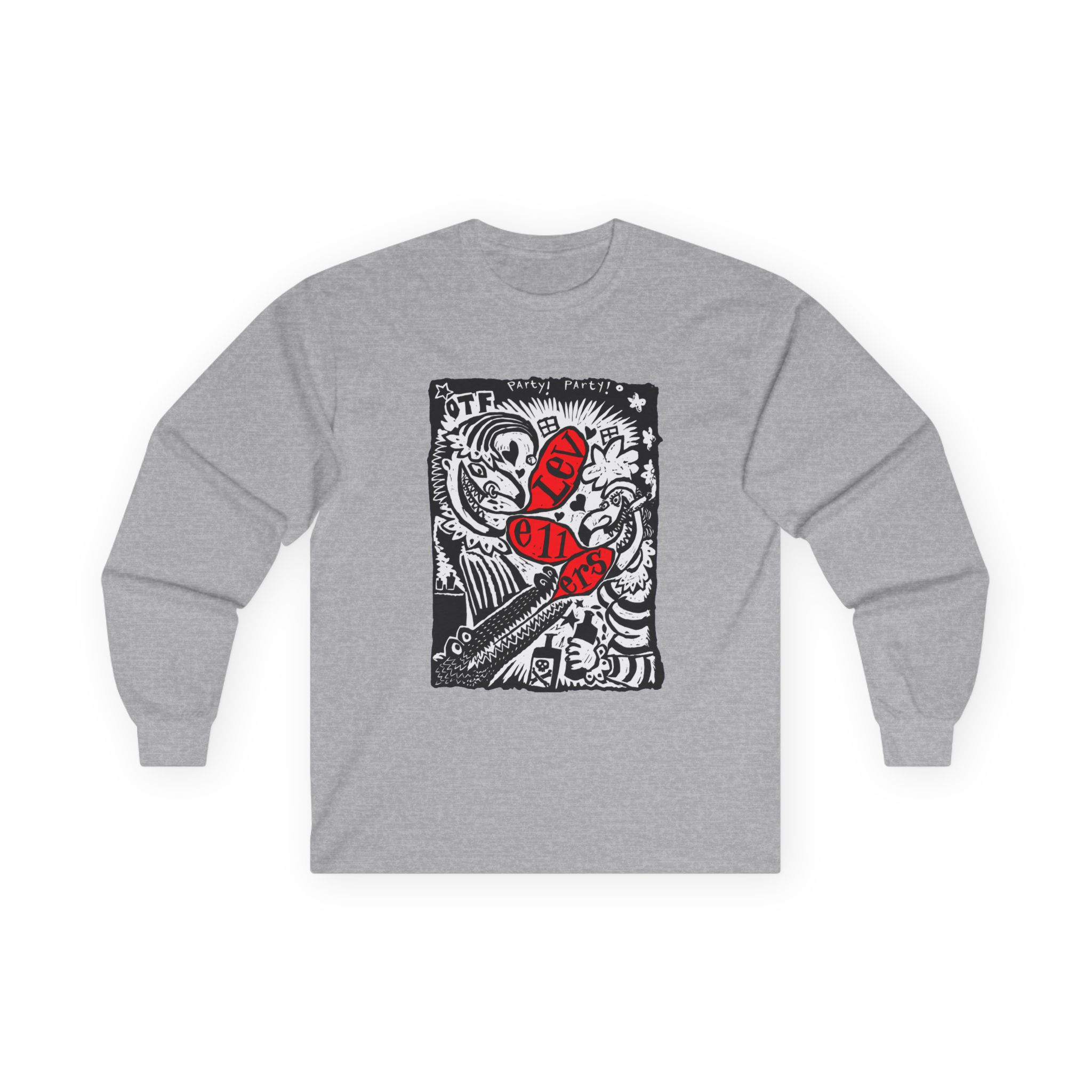 Levellers Party Party Unisex Ultra Cotton Long Sleeve Tee - Image 7