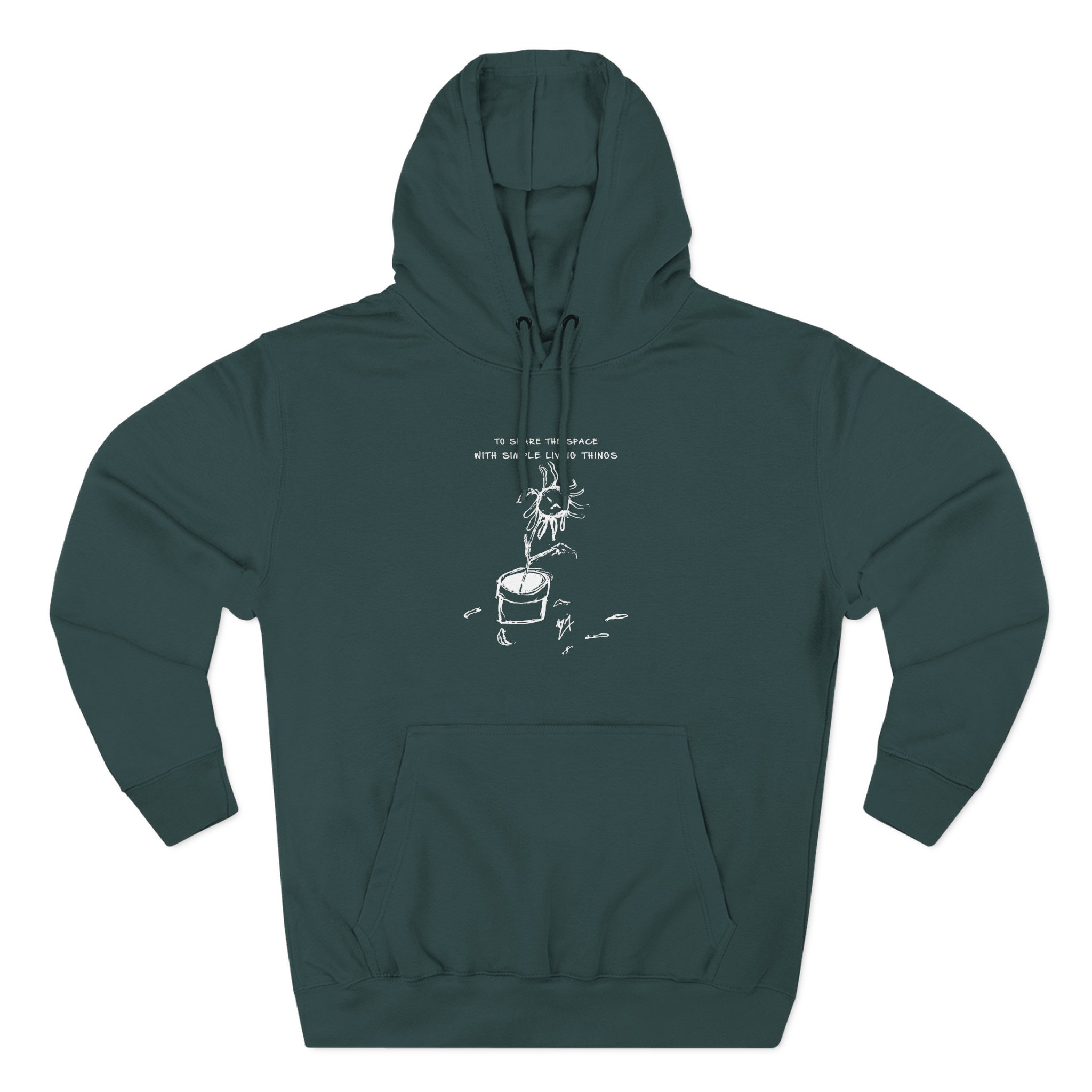 Hozier Simple Living Things Three-Panel Fleece Hoodie - Image 7