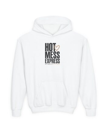 Alix Earle Hot Mess Express Youth Heavy Blend Hooded Sweatshirt