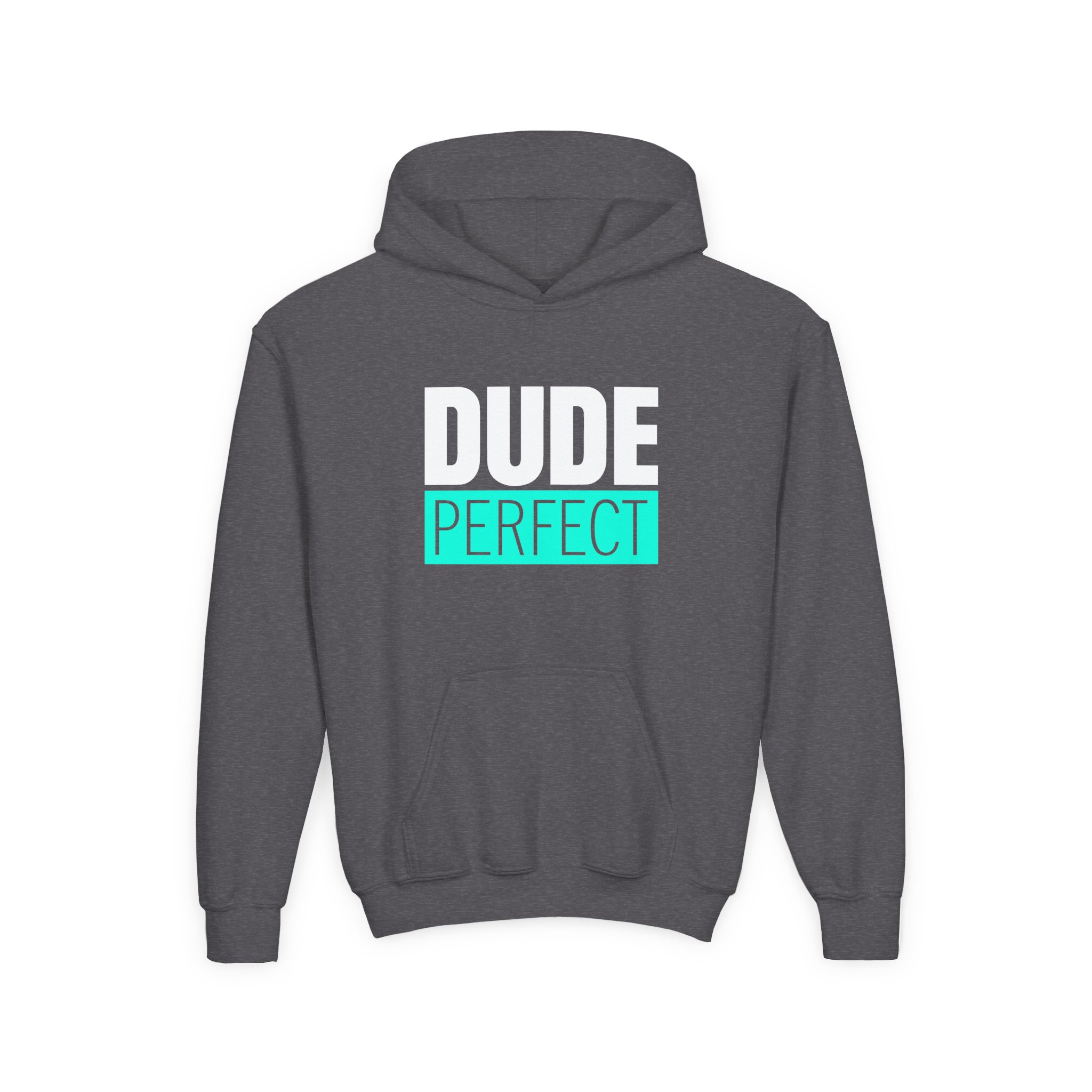 Dude Perfect Epic Shot Youth Heavy Blend Hooded Sweatshirt - Image 11
