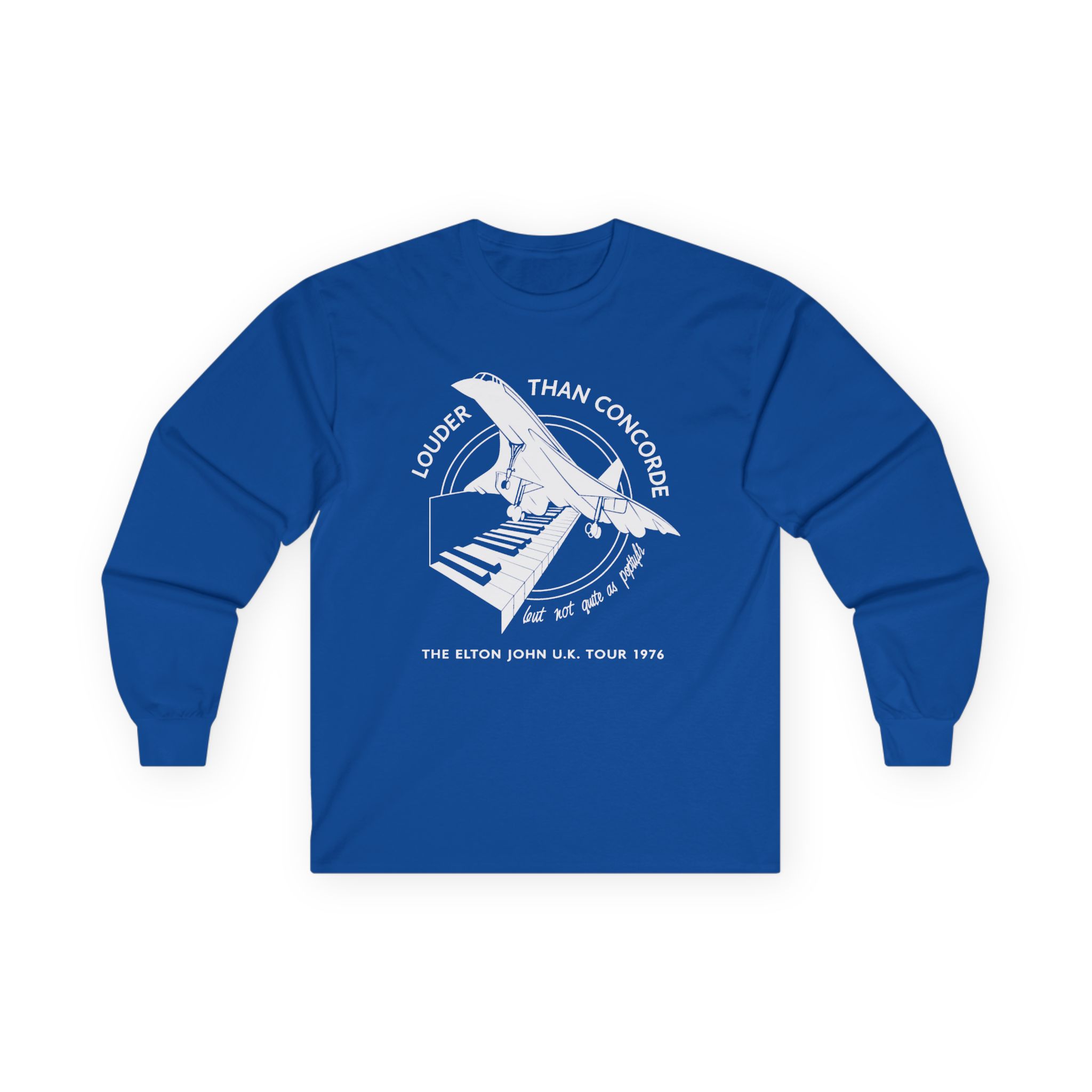 Ej Farewell Vintage Louder Than Concorde Unisex Ultra Cotton Long Sleeve Tee - Image 13
