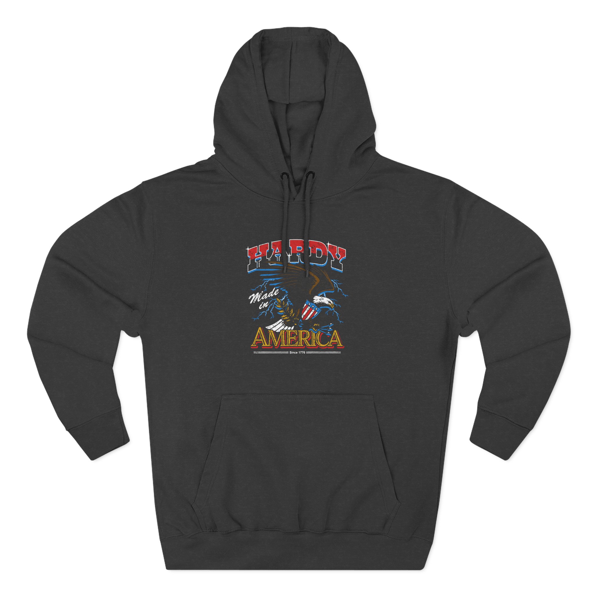 Hd Americana Three-Panel Fleece Hoodie - Image 3