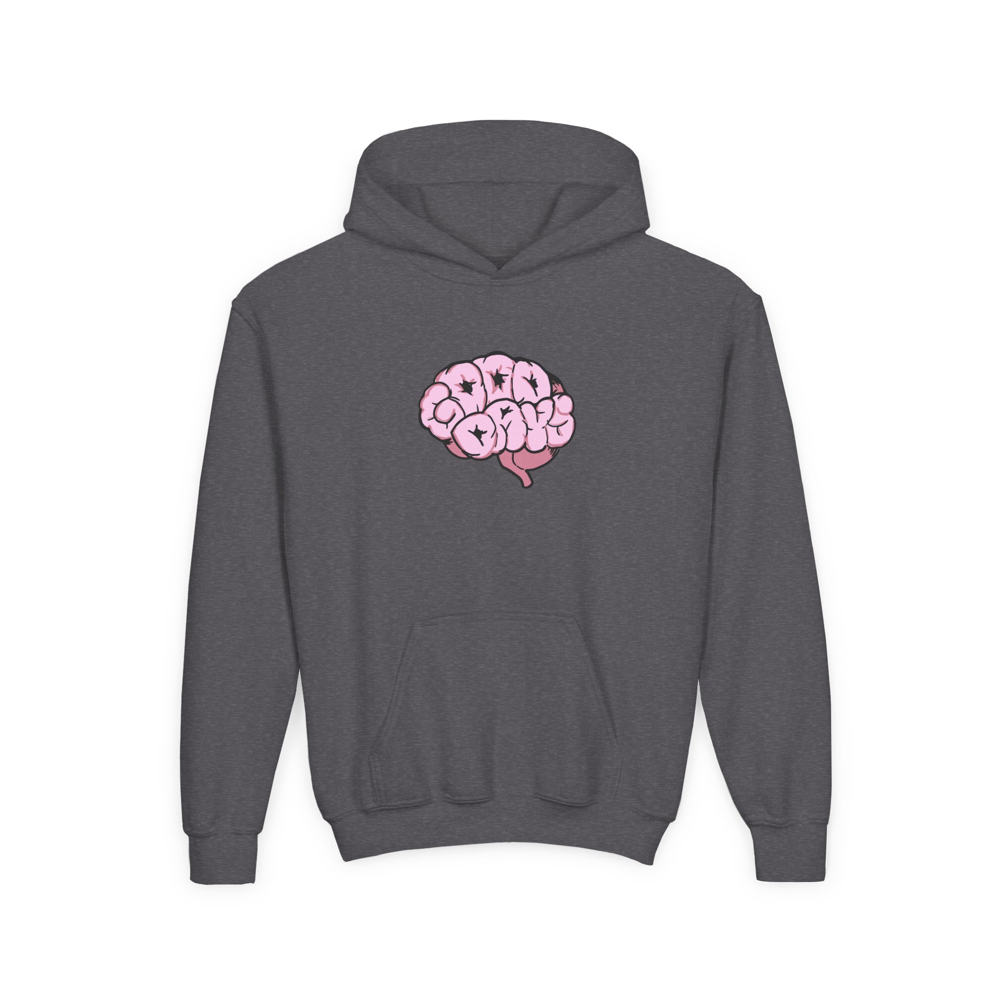 Sza Sostde 2020 Good Days Brain Youth Heavy Blend Hooded Sweatshirt - Image 11