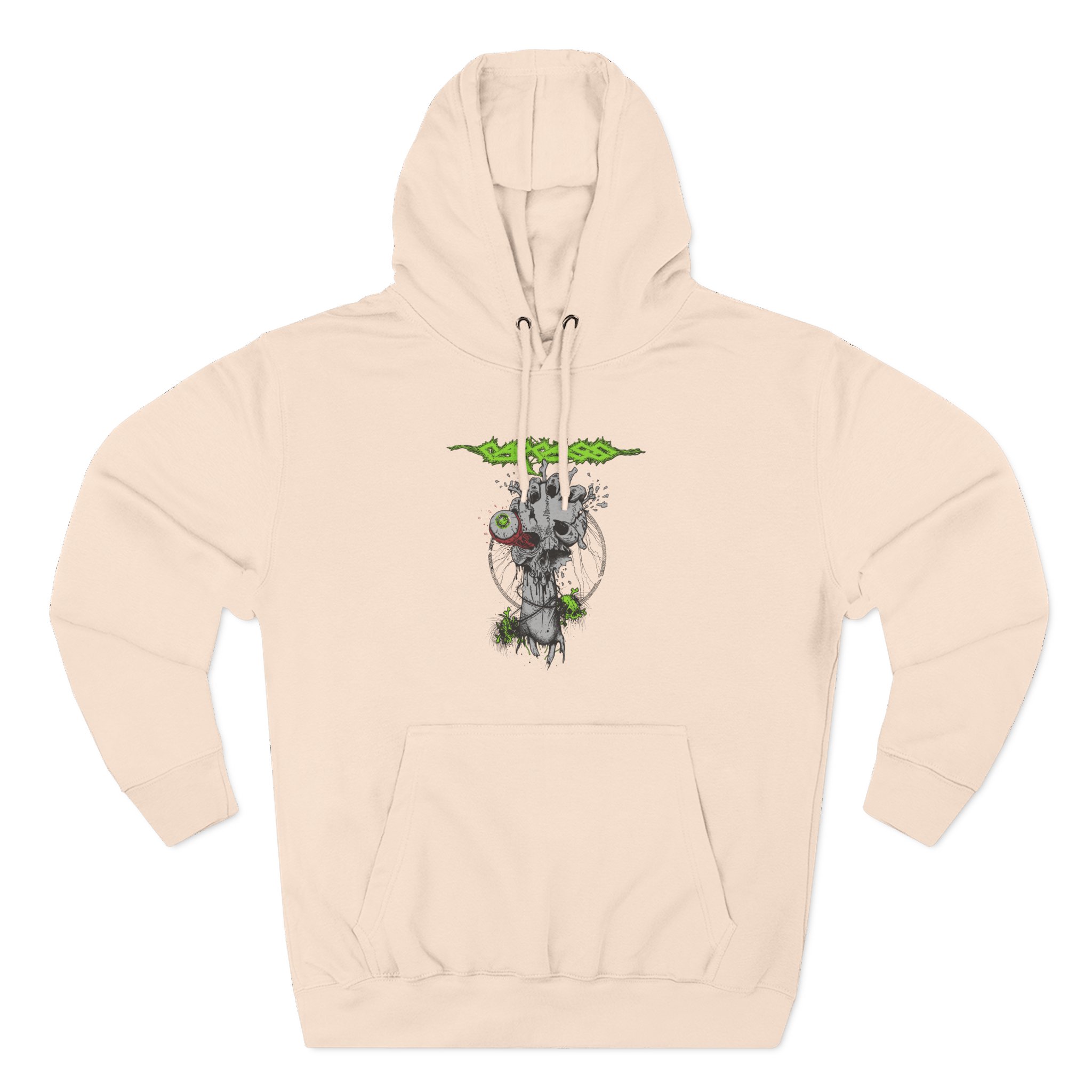 Carcass Vtg Three-Panel Fleece Hoodie