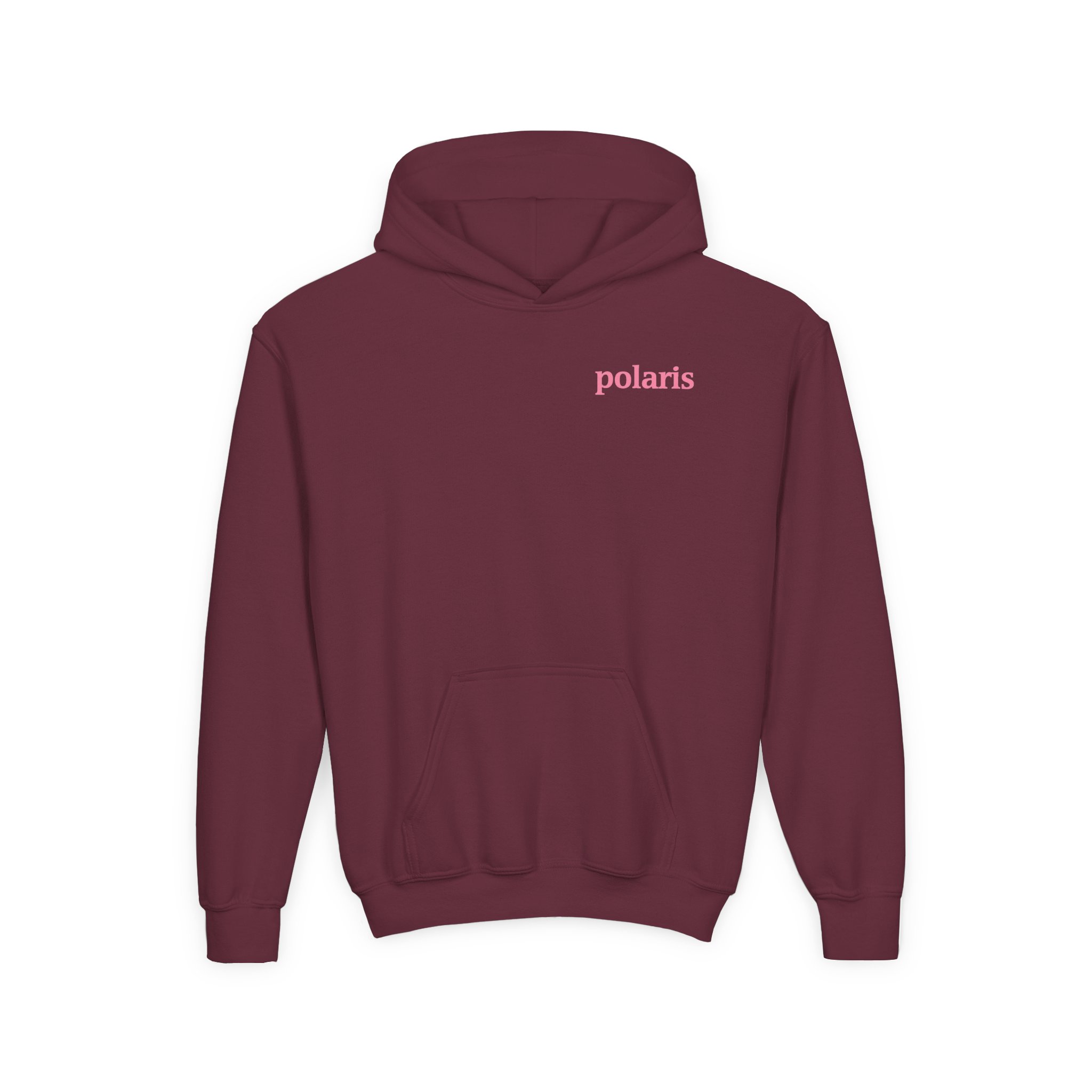Polaris Devils Wings Youth Heavy Blend Hooded Sweatshirt - Image 3
