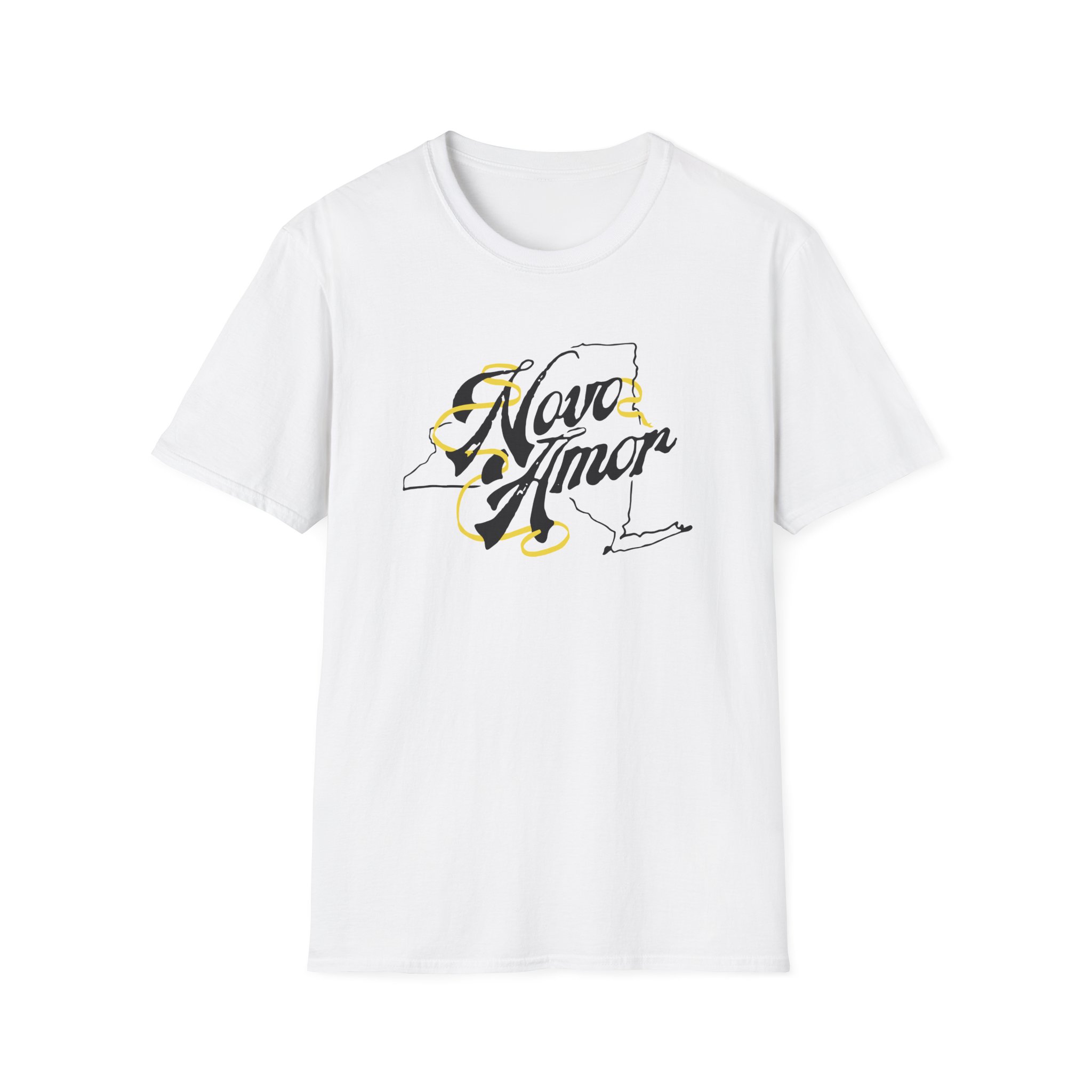Novo Amor Ny Ribbon Unisex Softstyle T-Shirt