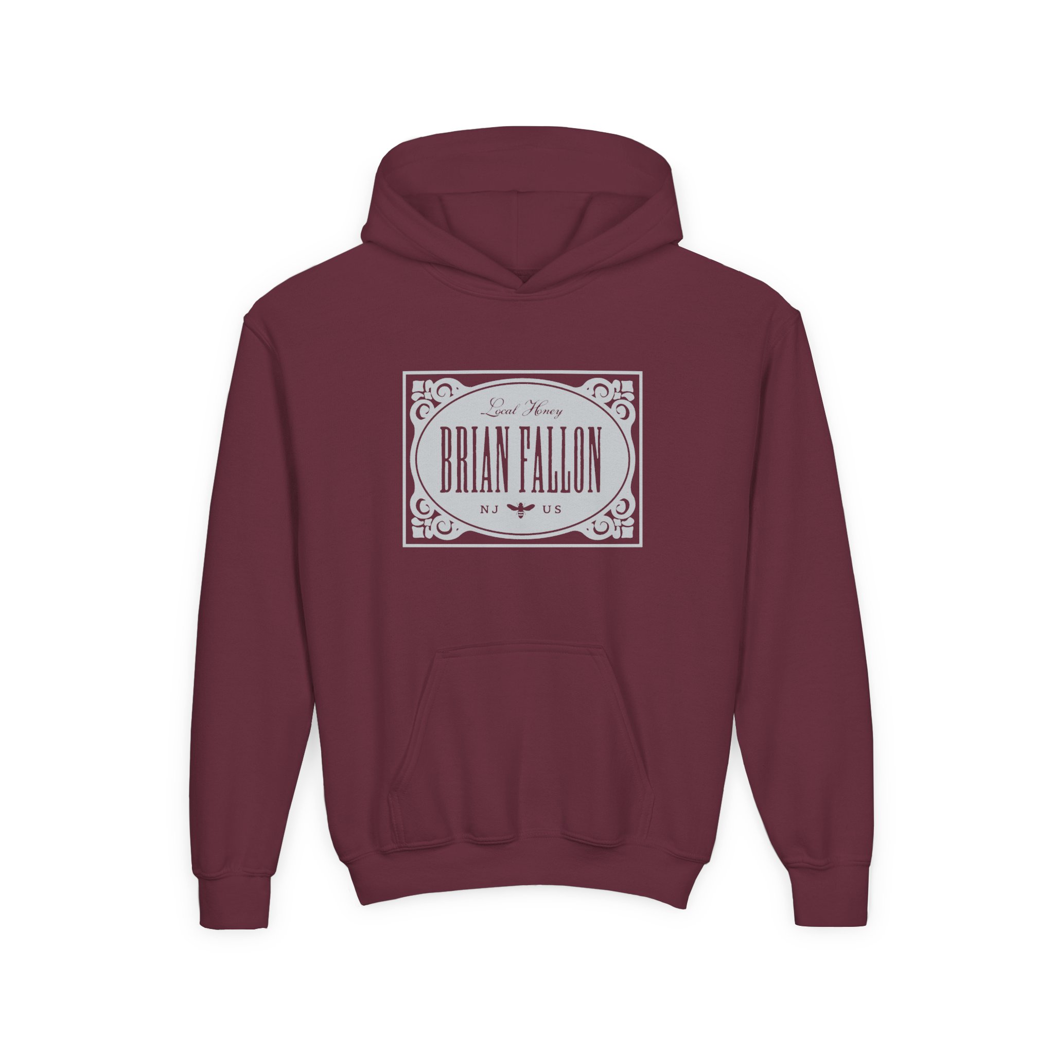 Brian Fallon Youth Heavy Blend Hooded Sweatshirt - Image 3