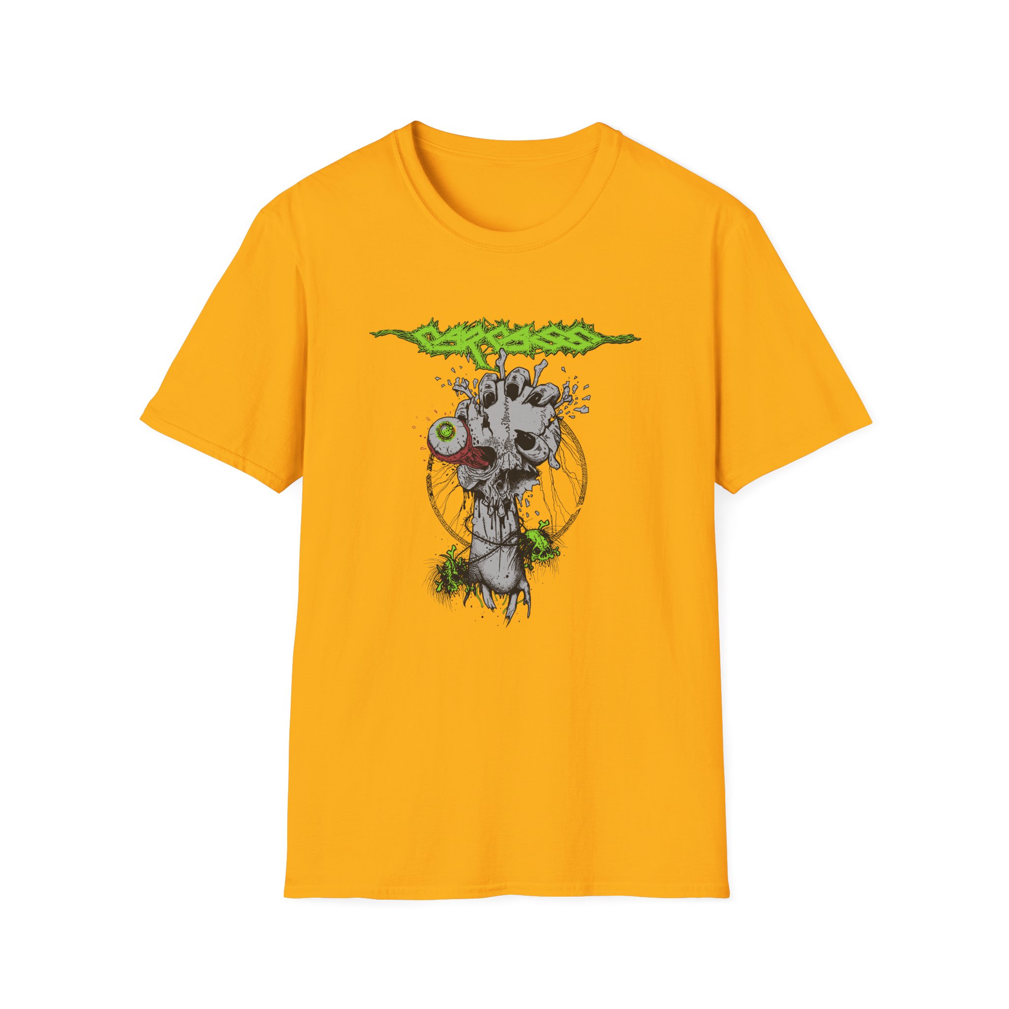 Carcass Vtg Unisex Softstyle T-Shirt - Image 11