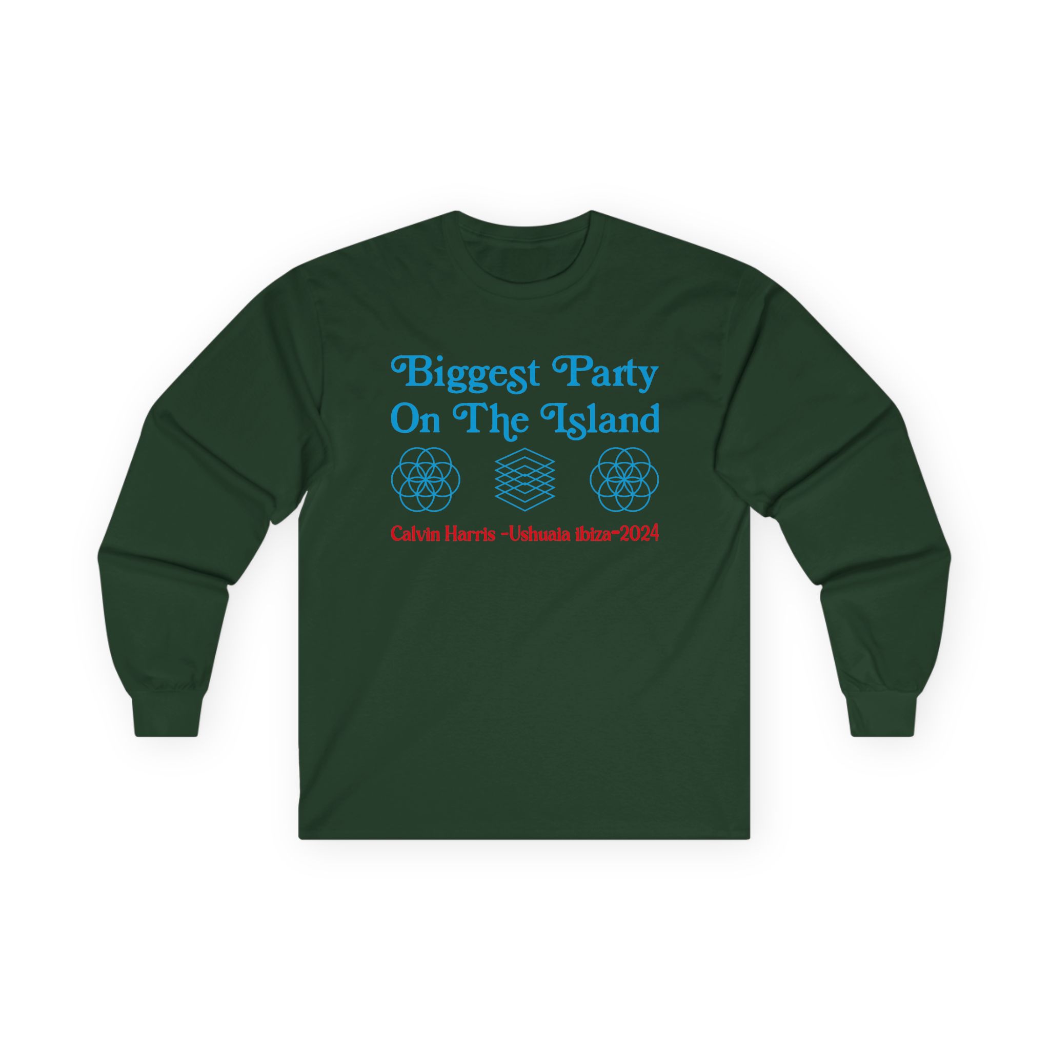 Calvin Harris Ushuaia Higher Level Unisex Ultra Cotton Long Sleeve Tee - Image 15