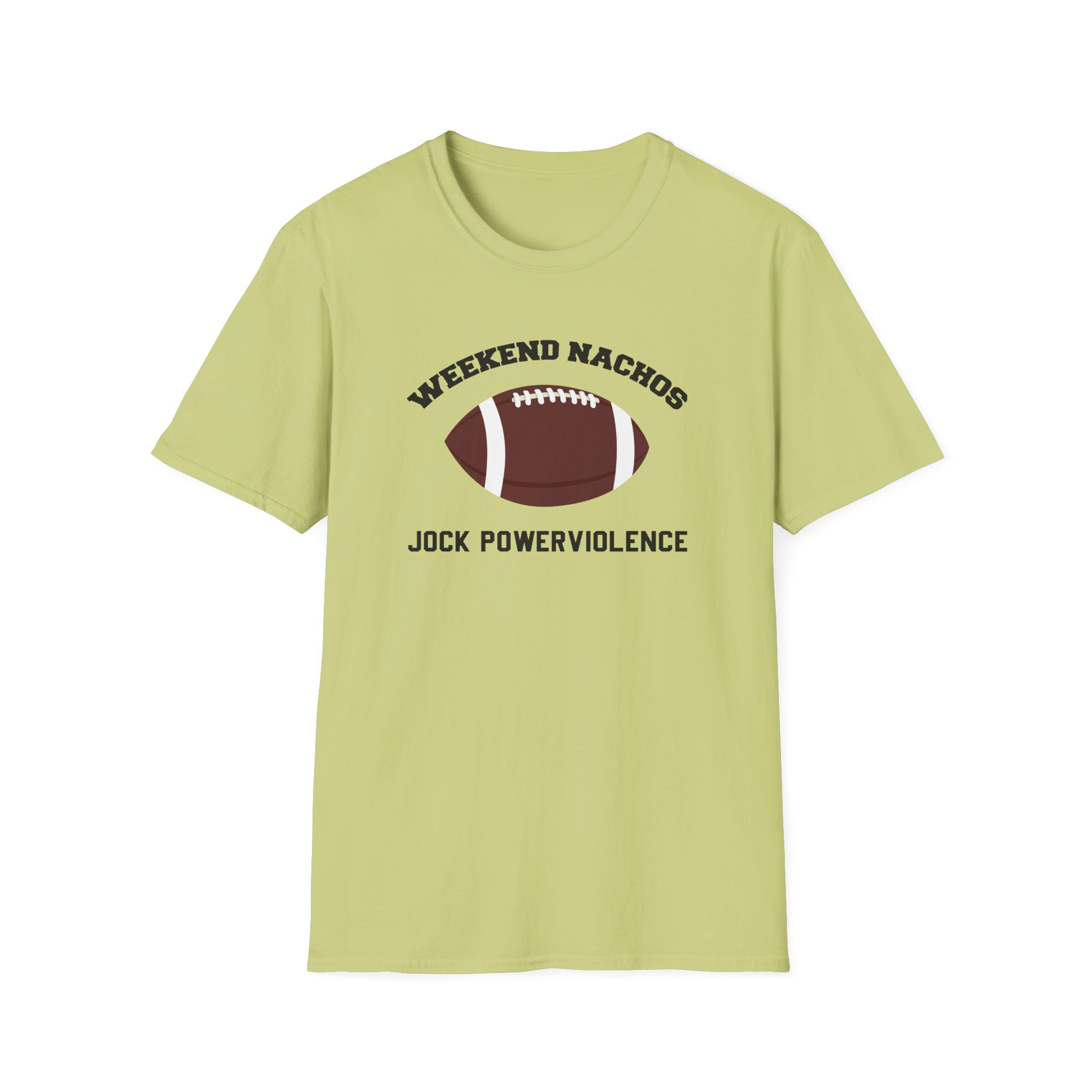 Weekend Nachos Jock Unisex Softstyle T-Shirt - Image 11