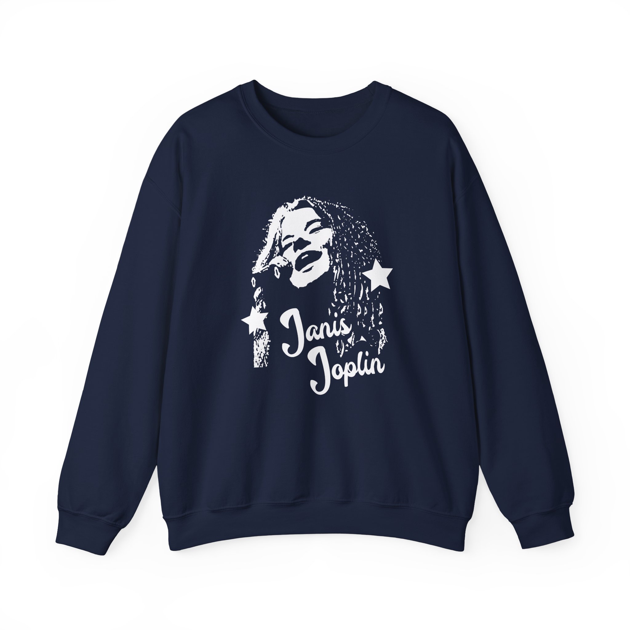 Janis Joplin Photo Unisex Heavy Blend™ Crewneck Sweatshirt - Image 11