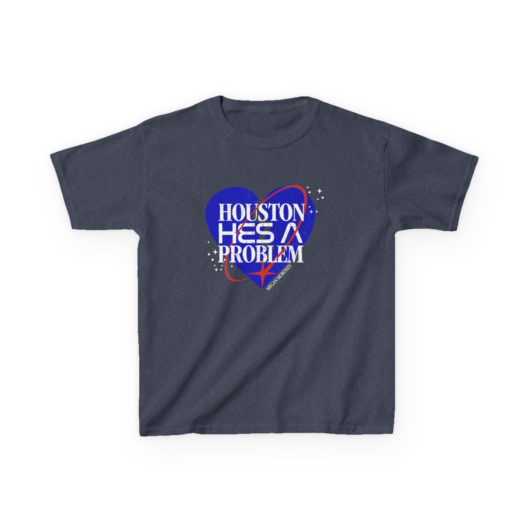 Megan Moroney Houston He's a Problem Kids Heavy Cotton™ Tee - Image 17