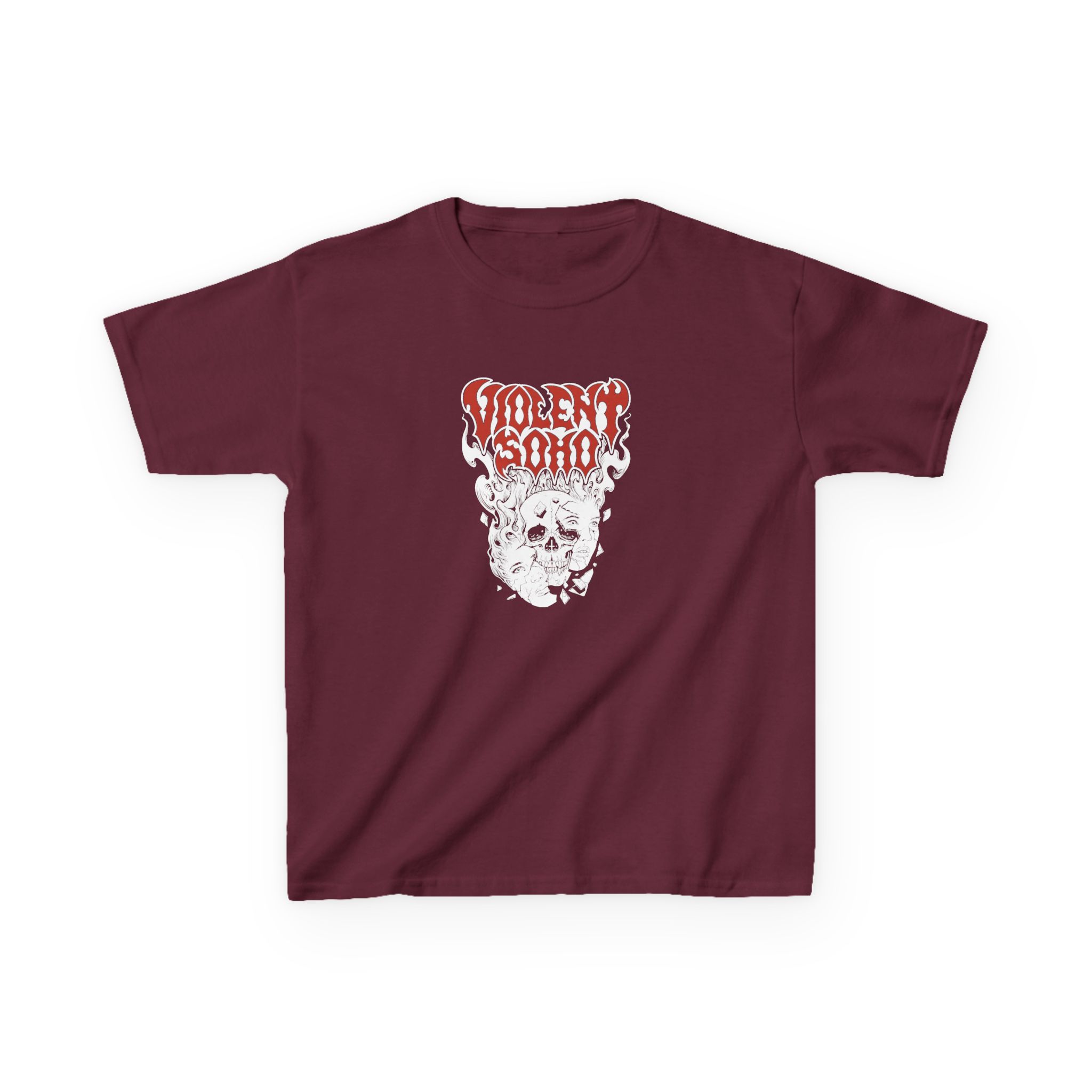 Violent Soho Murdoch Skull Kids Heavy Cotton™ Tee - Image 3