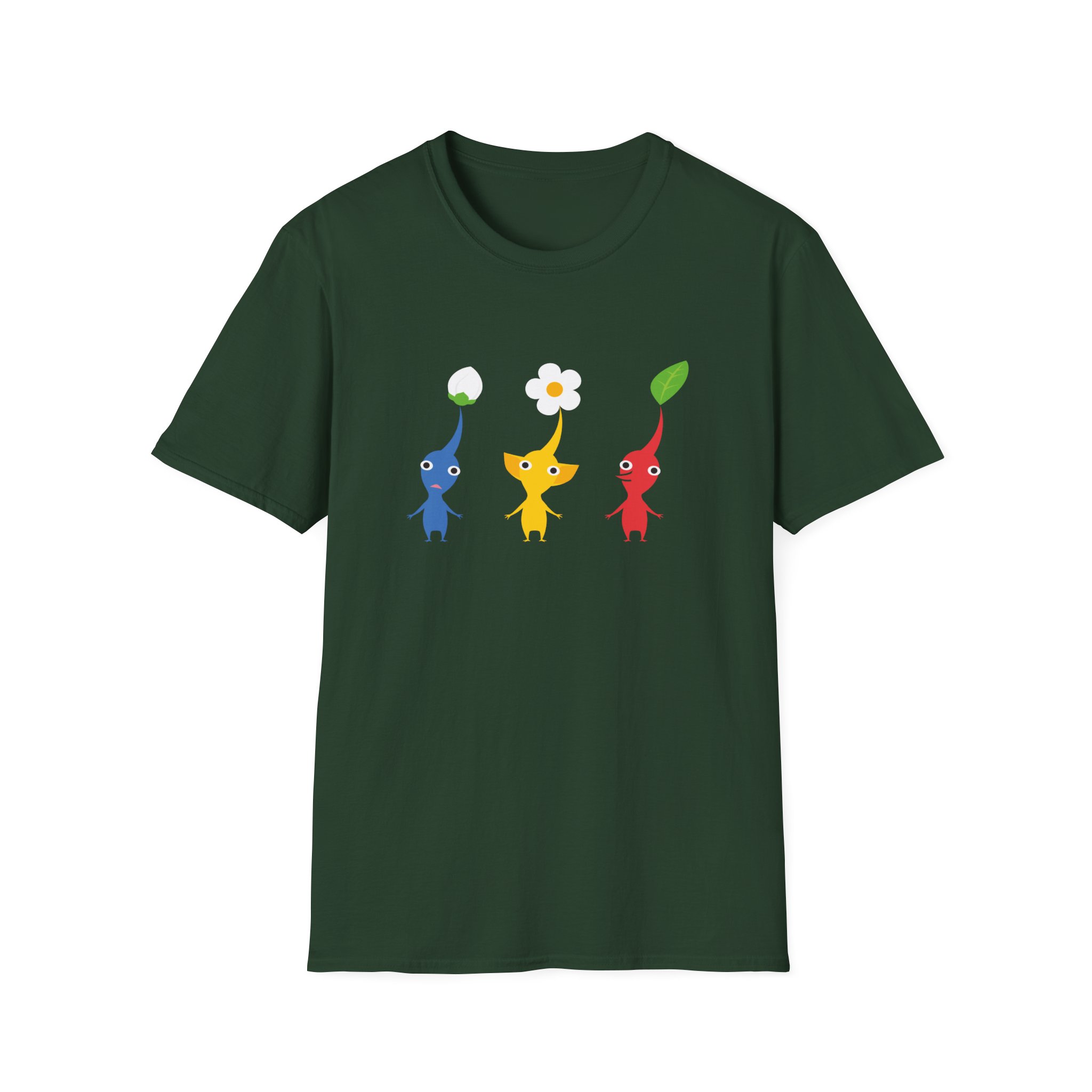 NTD Pikmin Encounter Unisex Softstyle T-Shirt - Image 13