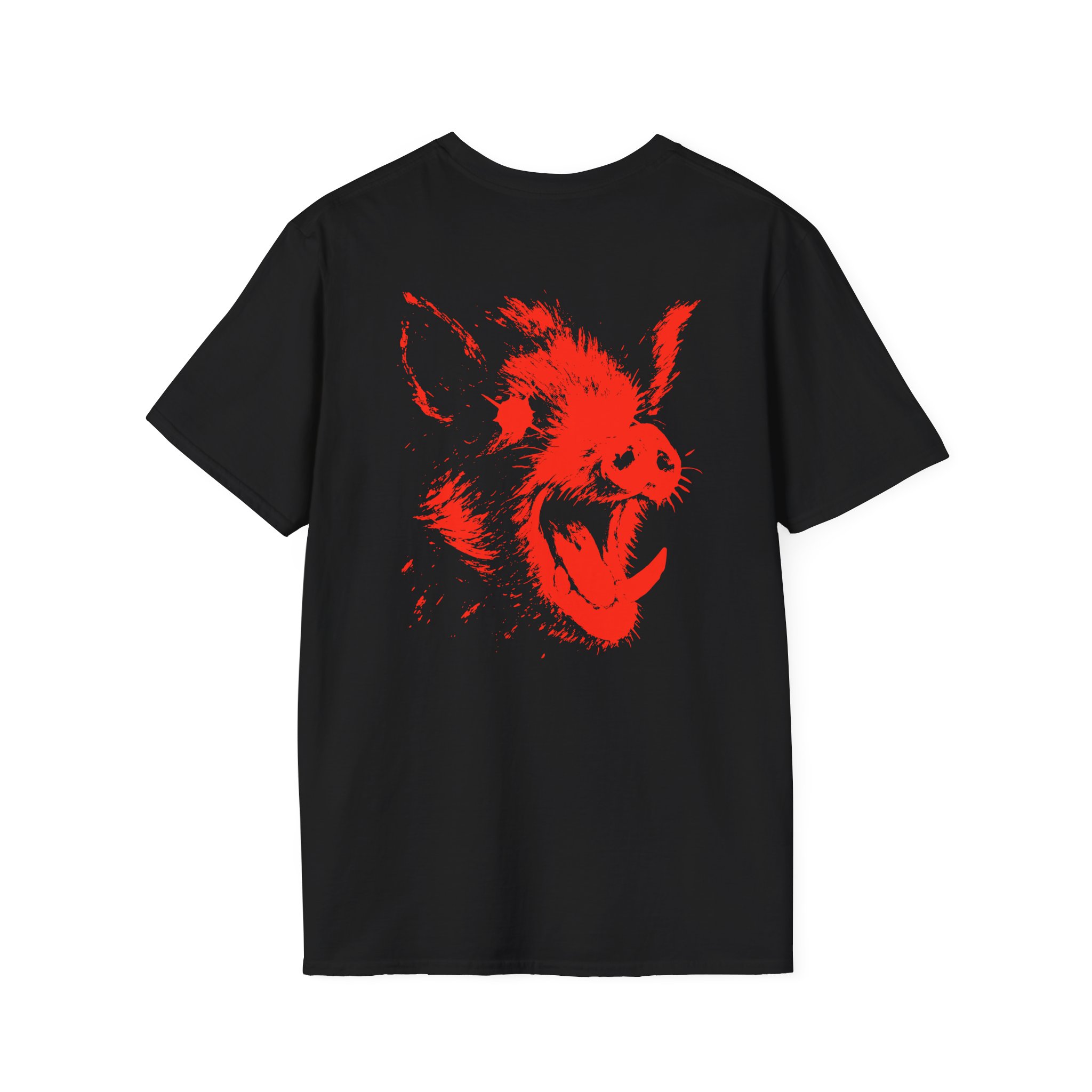 Bilmuri Kinda Hard Hog Unisex Softstyle T-Shirt - Image 2