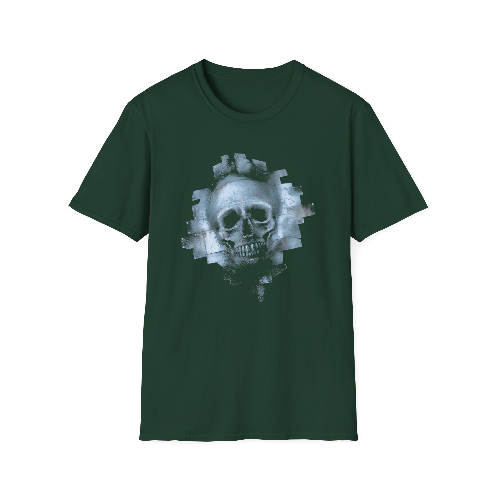 Thunderdome Skull Unisex Softstyle T-Shirt - Image 7