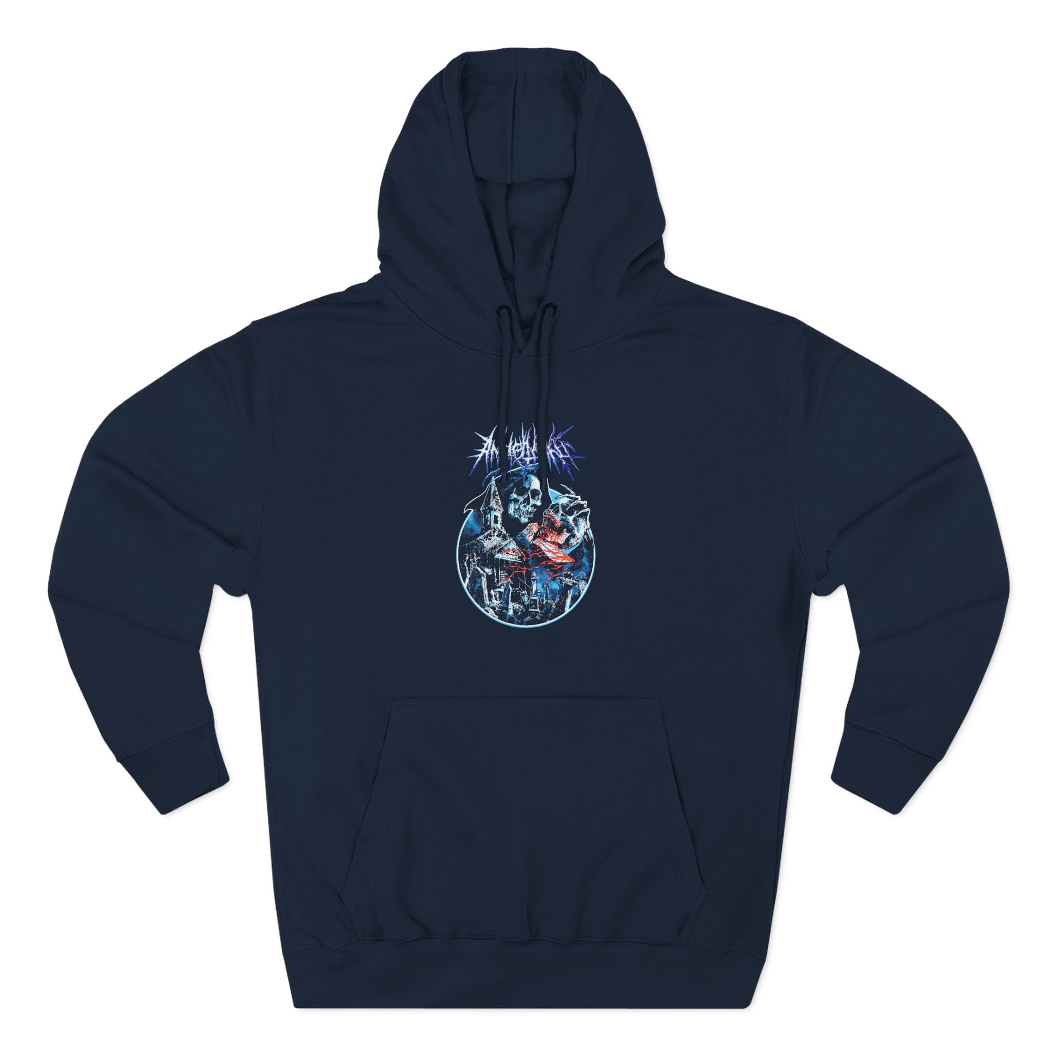 Angelmaker Angel Of Death Three-Panel Fleece Hoodie - Image 7
