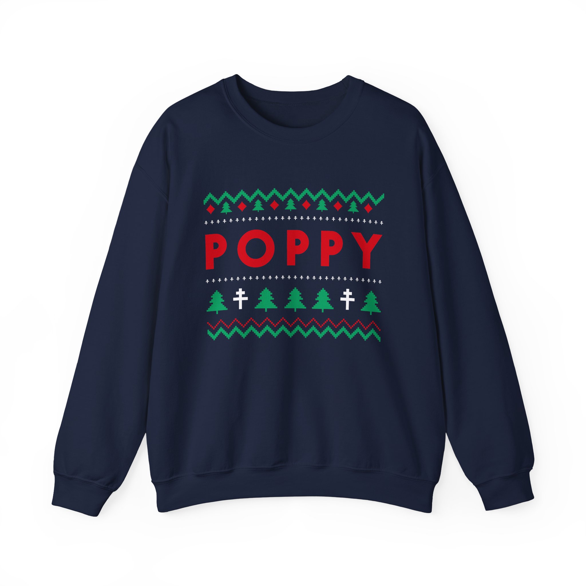 Poppy Unisex Heavy Blend™ Crewneck Sweatshirt - Image 11