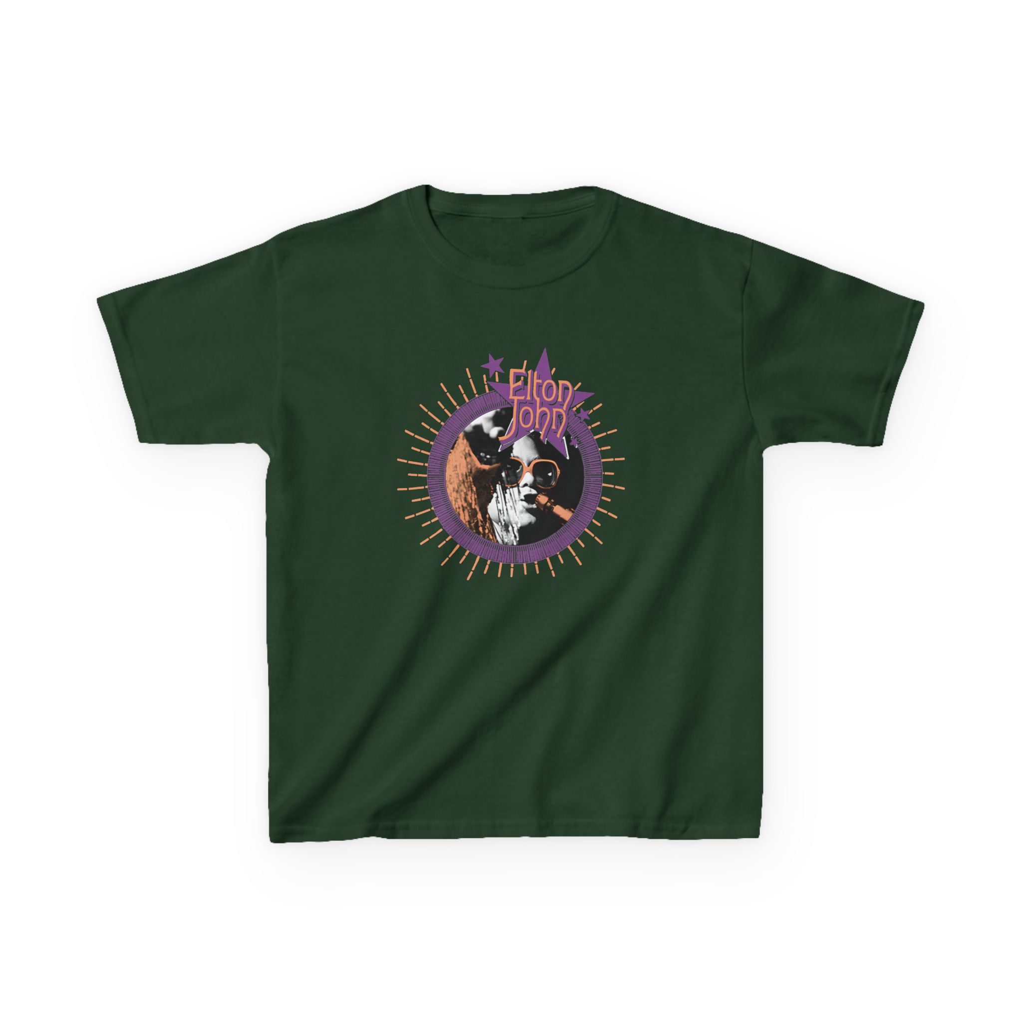 Ej Farewell GYBR Sunburst Piano Frame Photo Kids Heavy Cotton™ Tee - Image 9