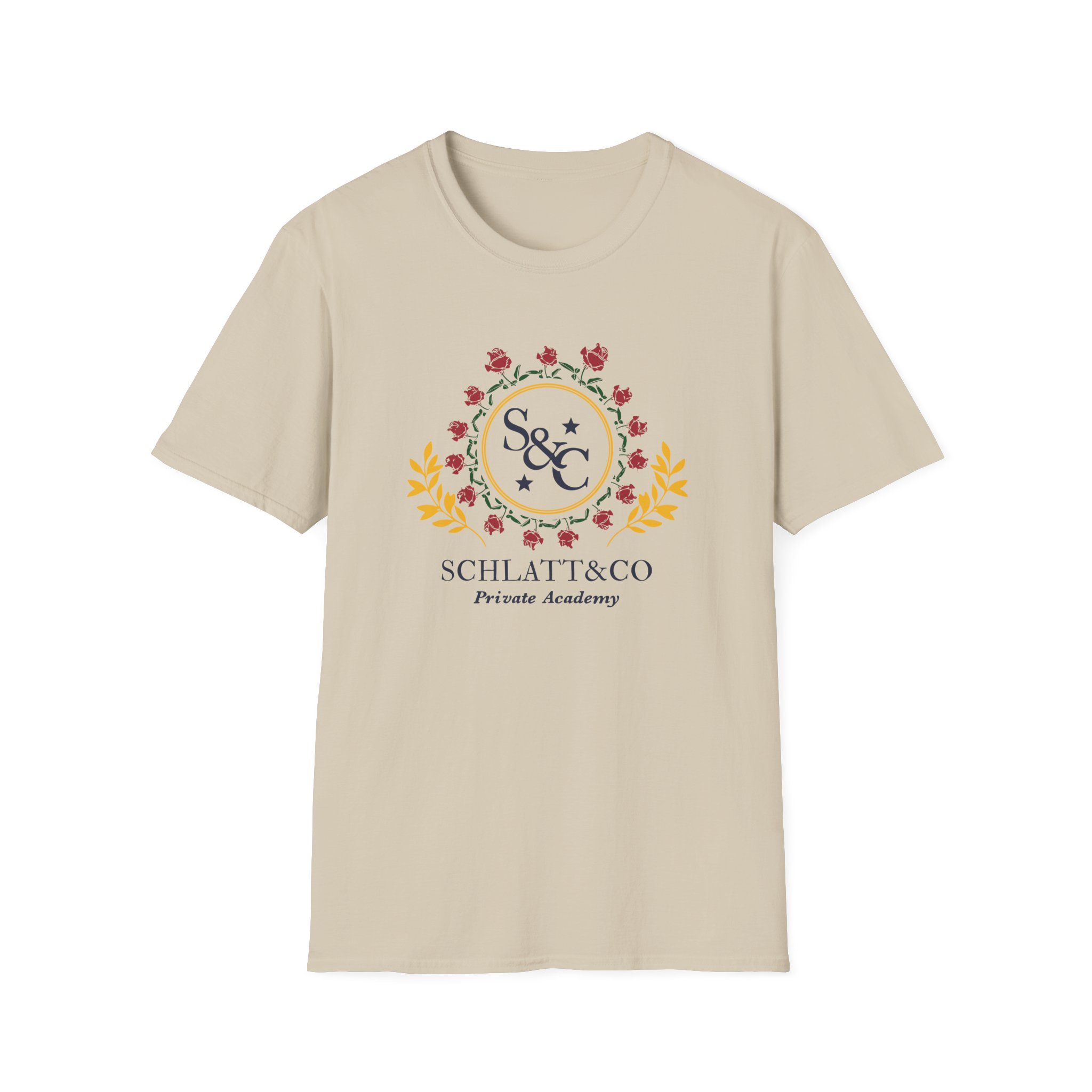 Jschlatt Private Academy Unisex Softstyle T-Shirt - Image 3
