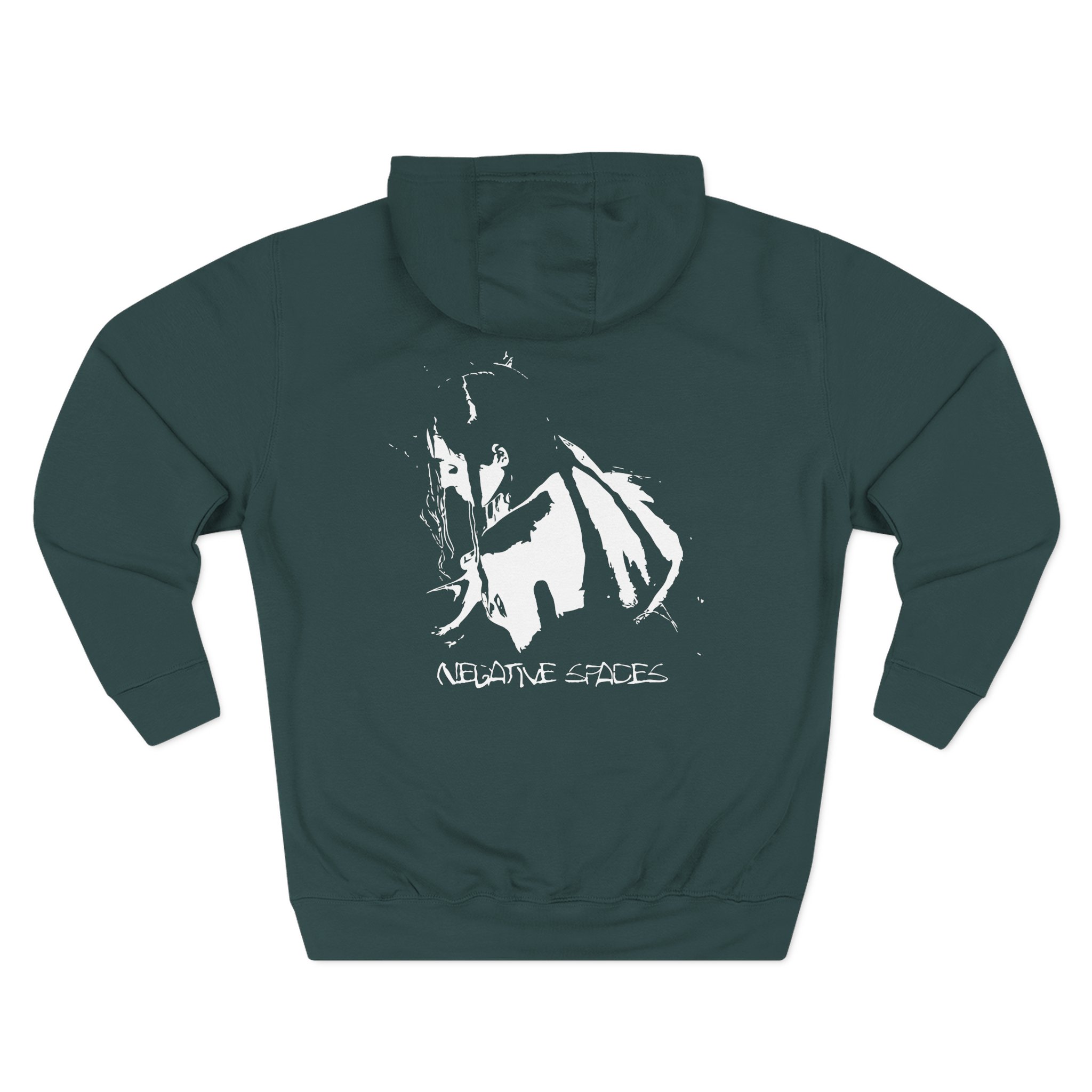 Poppy Negative Spaces Three-Panel Fleece Hoodie - Image 6