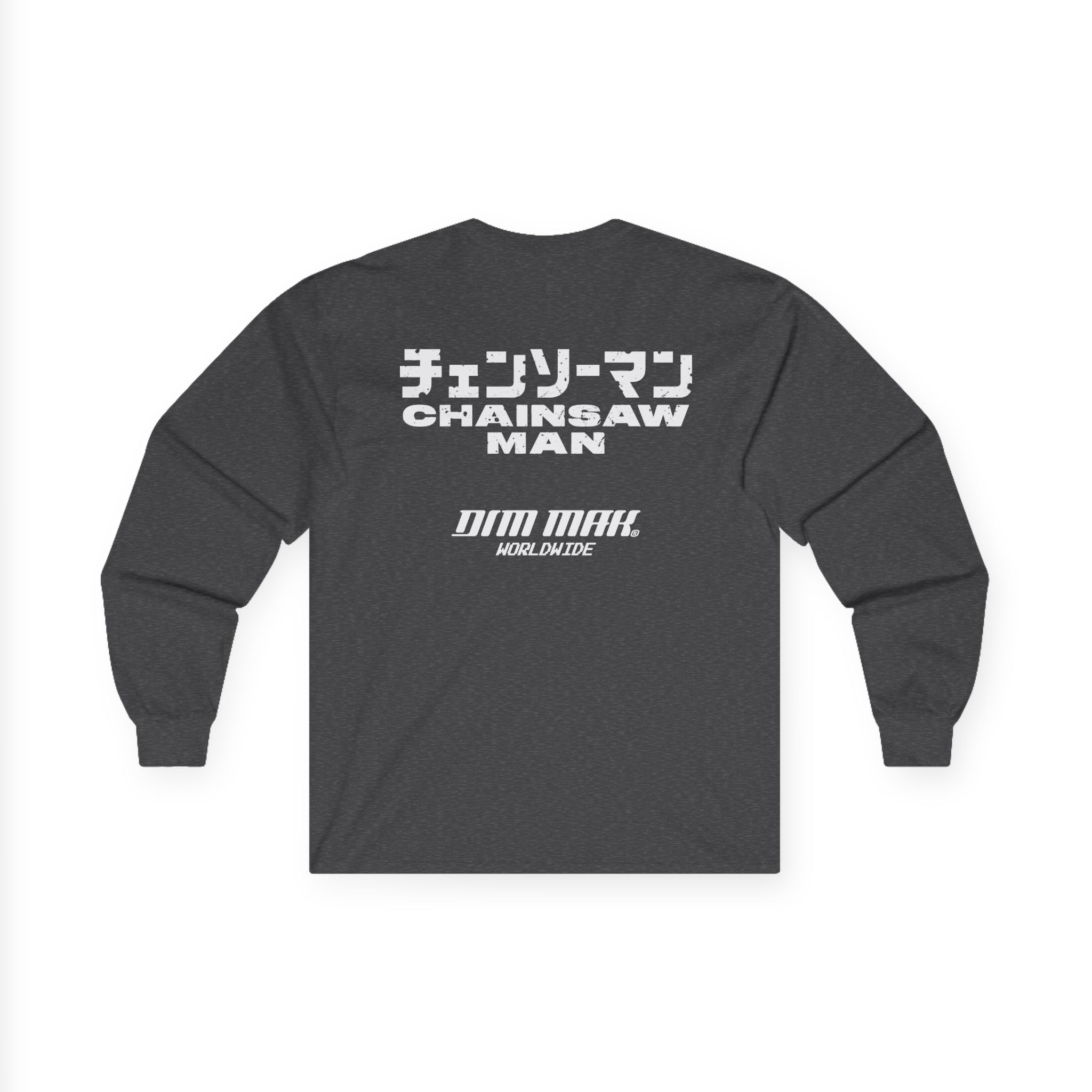 Chainsaw Man X Dim Mak Horror Unisex Ultra Cotton Long Sleeve Tee - Image 8
