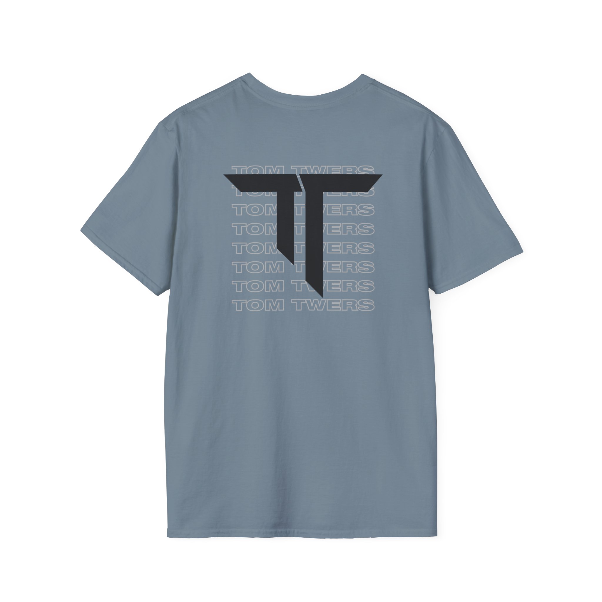 Tom Twers Logo Unisex Softstyle T-Shirt - Image 16