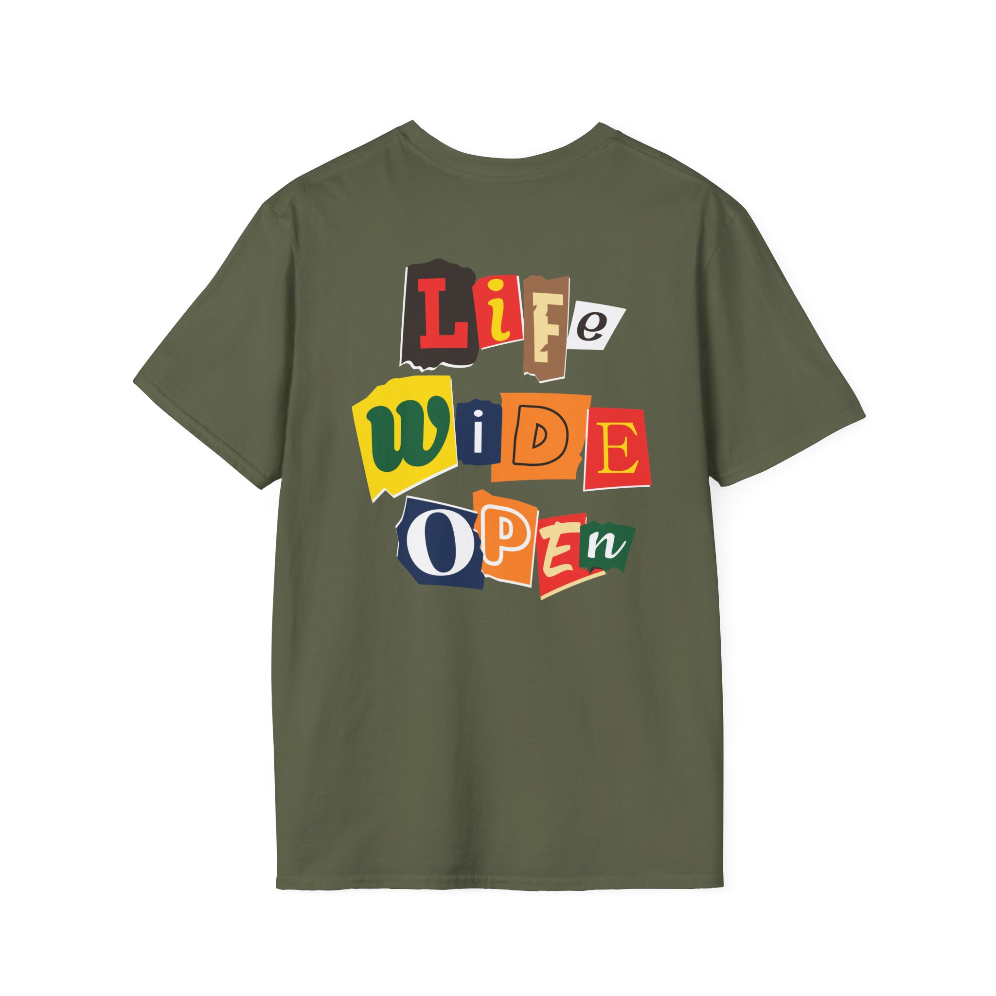 Cboystv Ransom Note Unisex Softstyle T-Shirt - Image 8