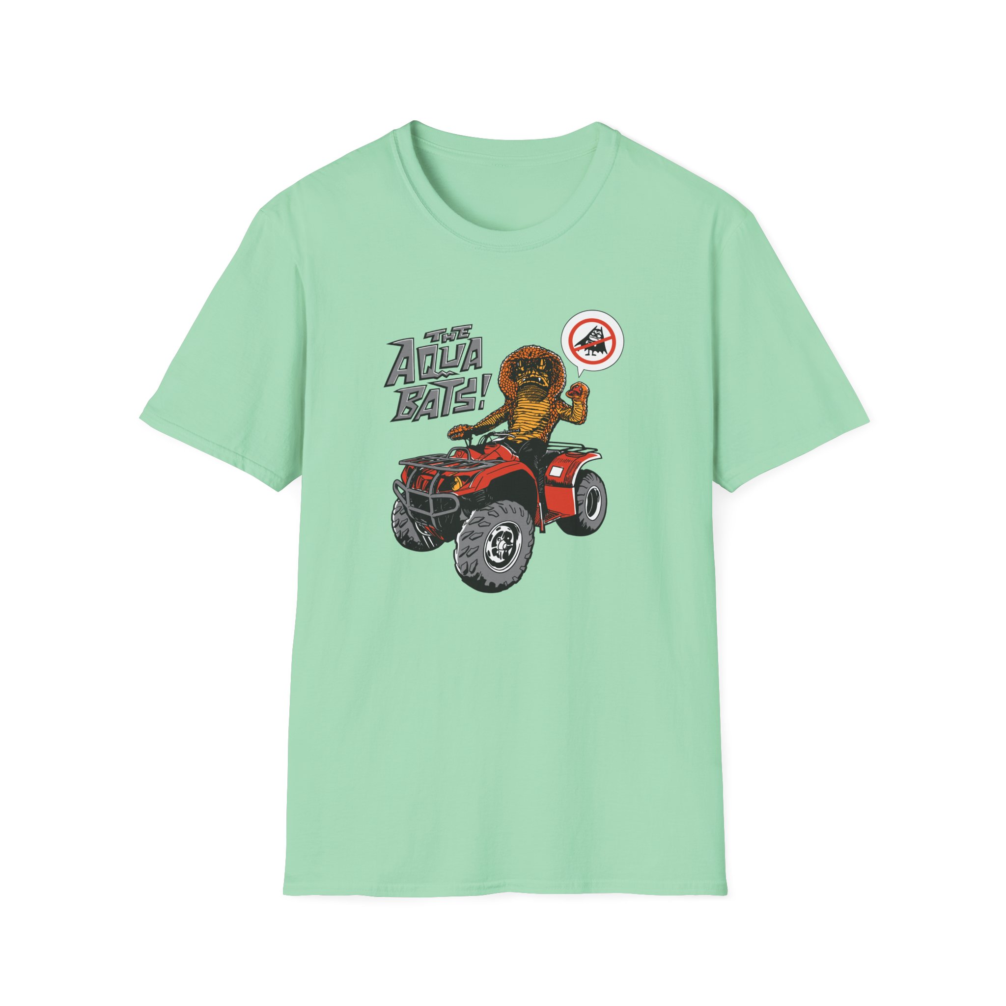 The Aquabats Cobra Man Unisex Softstyle T-Shirt - Image 13