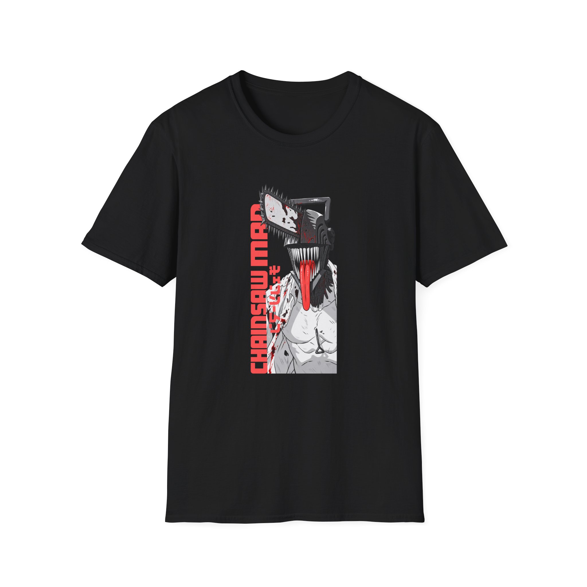 Chainsaw Man Unisex Softstyle T-Shirt - Image 3