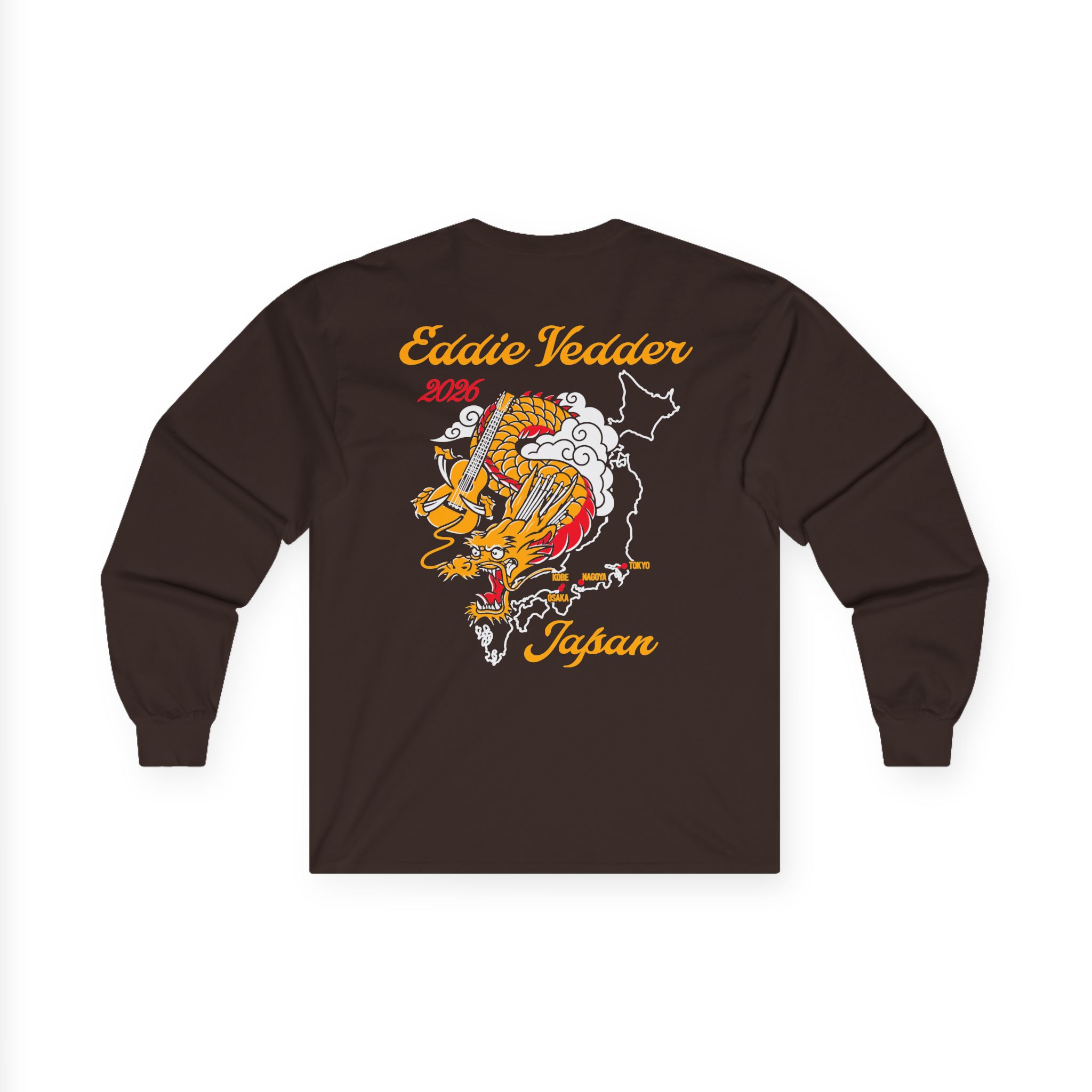 Eddie Vedder 2026 Tokyo Japan Unisex Ultra Cotton Long Sleeve Tee - Image 4