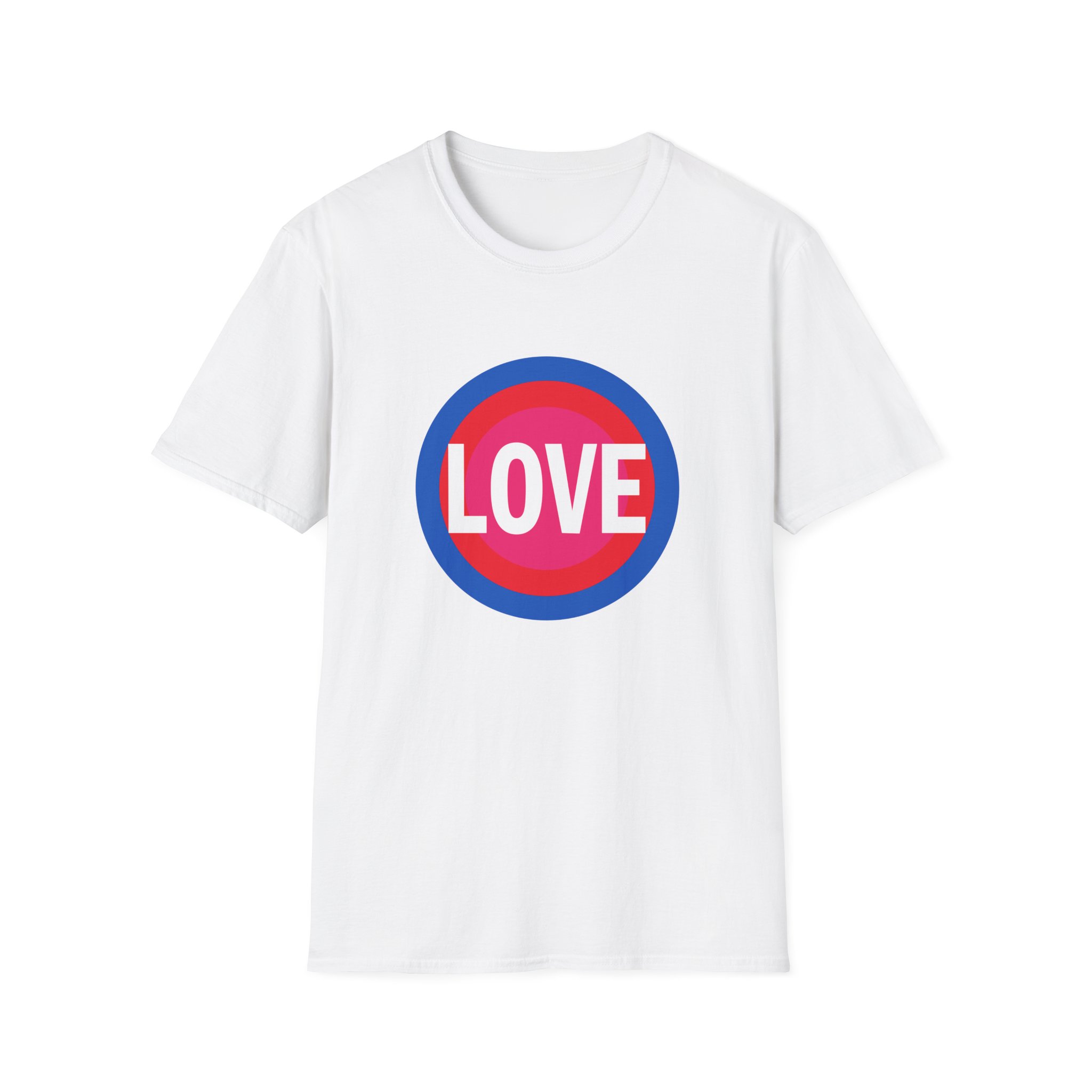 John Legend Love Circle Unisex Softstyle T-Shirt - Image 3