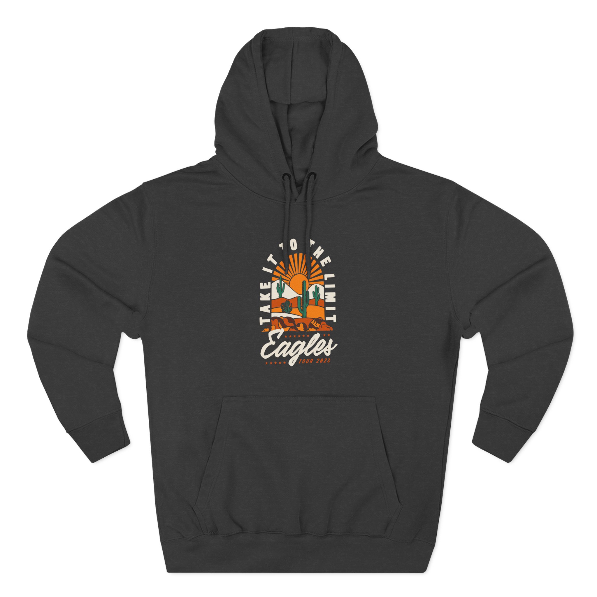 The Eagles Take It to the Limit Three-Panel Fleece Hoodie - Image 3