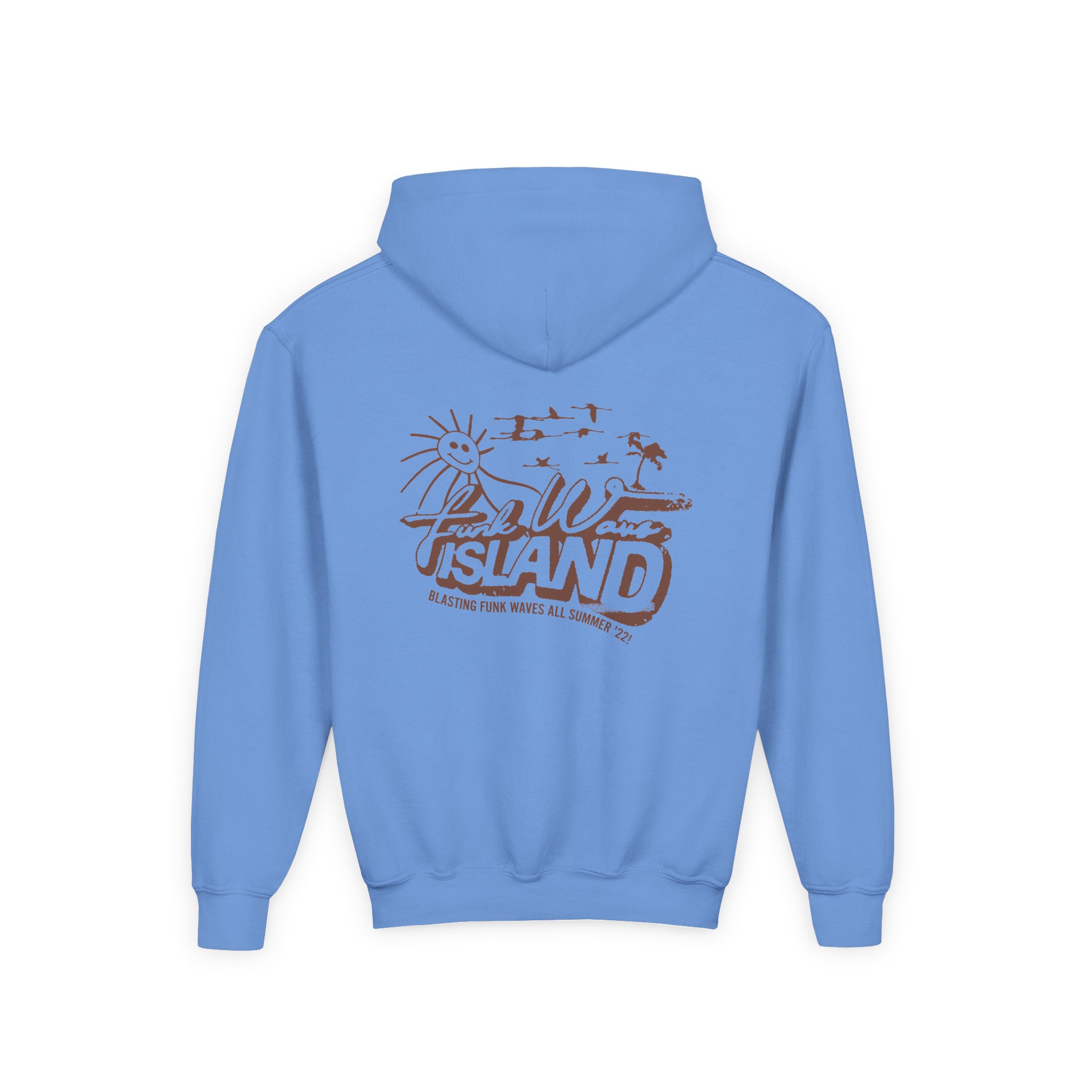 Youth Calvin Harris Funk Wav Island Heavy Blend Hooded Sweatshirt - Image 6