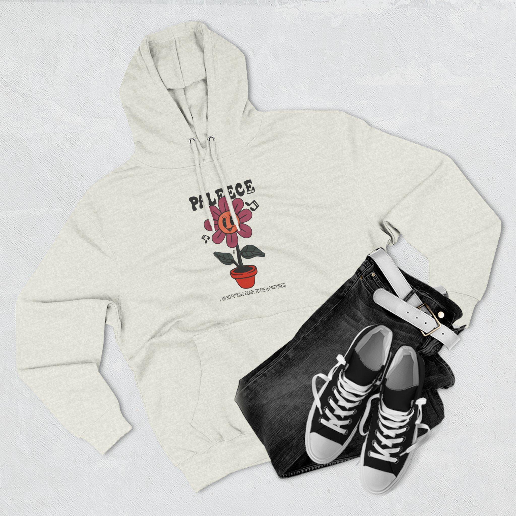 Paleface Swiss Flower Three-Panel Fleece Hoodie - Image 19