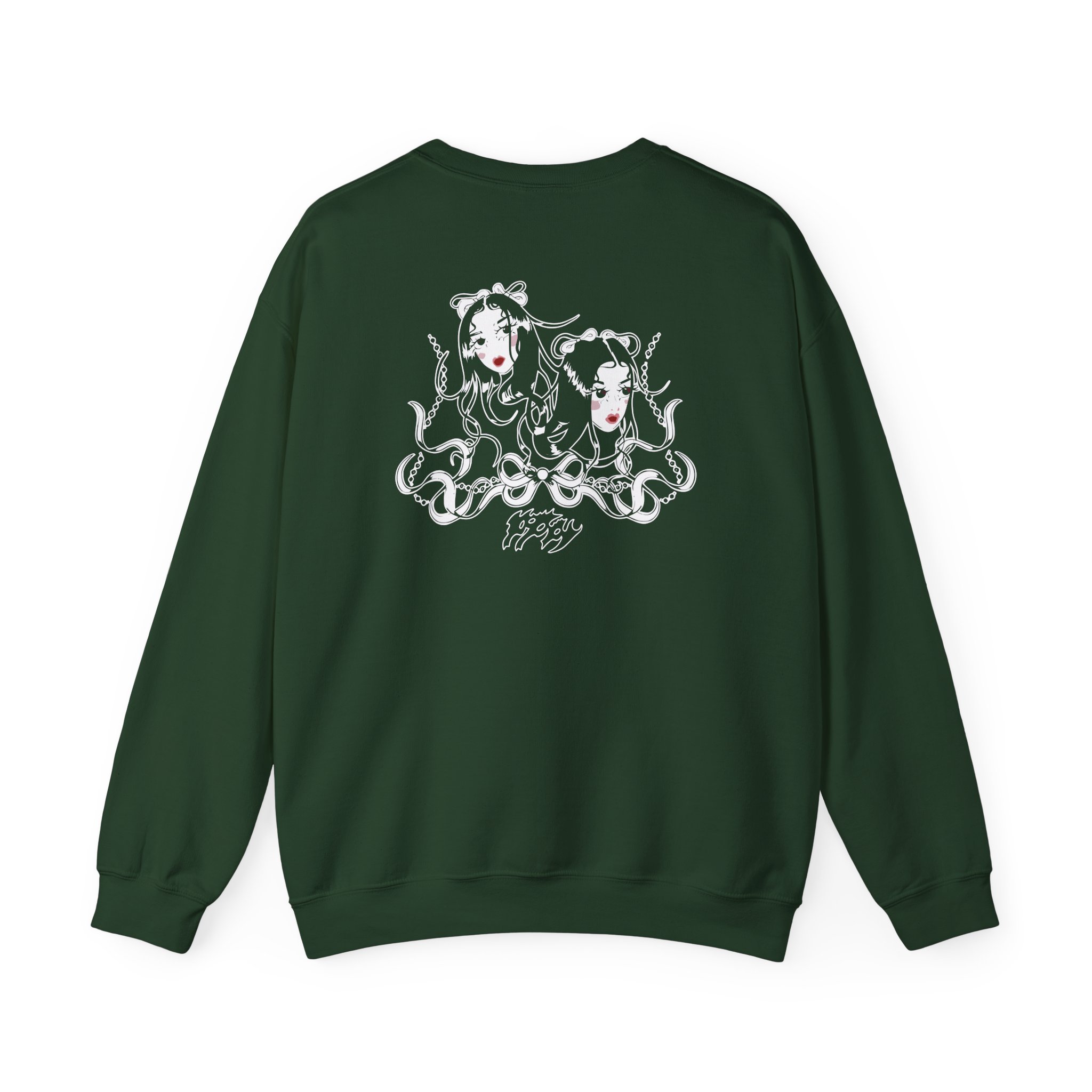 Poppy They're All Around Us Unisex Heavy Blend™ Crewneck Sweatshirt - Image 6