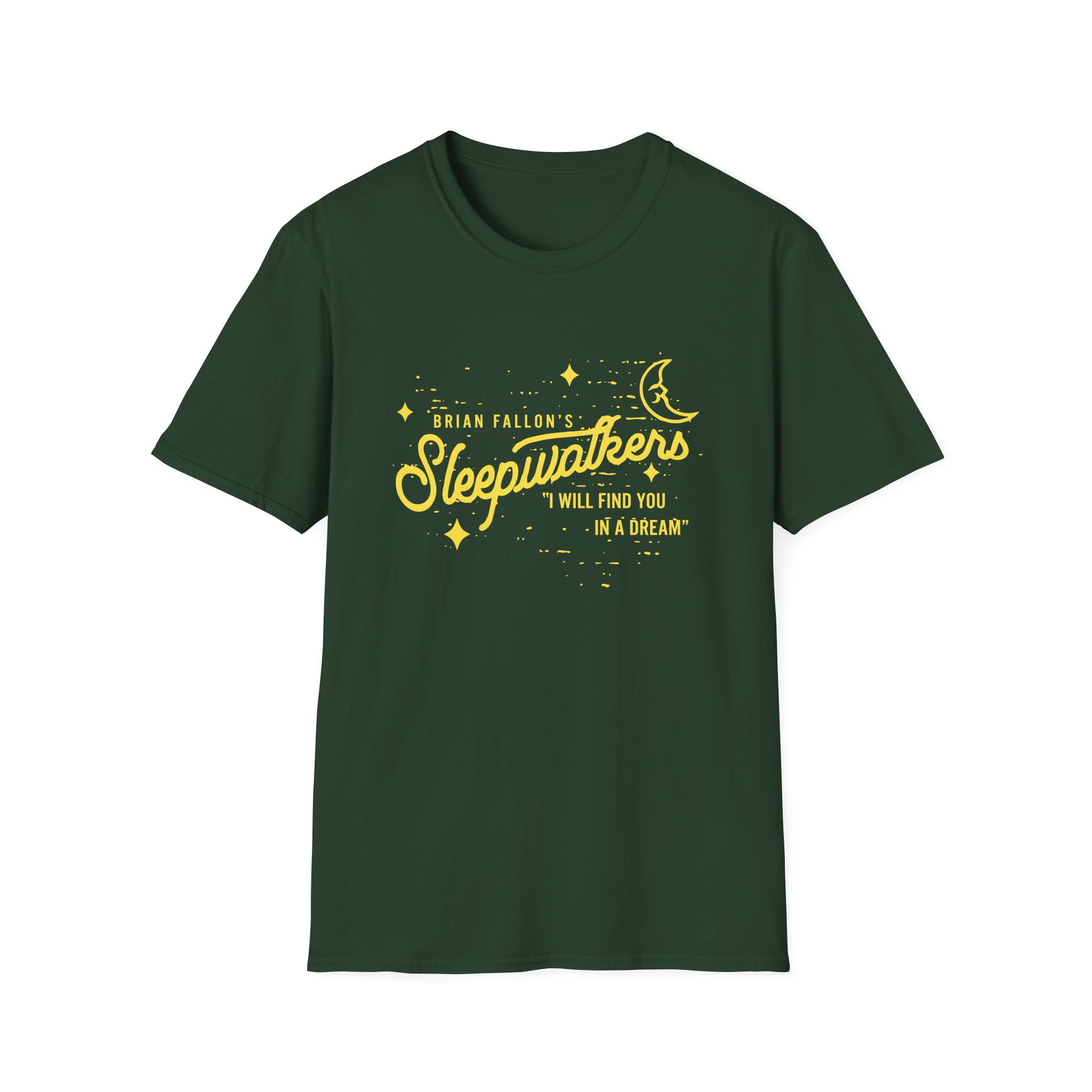 Brian Fallon Sleepwalkers Unisex Softstyle T-Shirt - Image 7