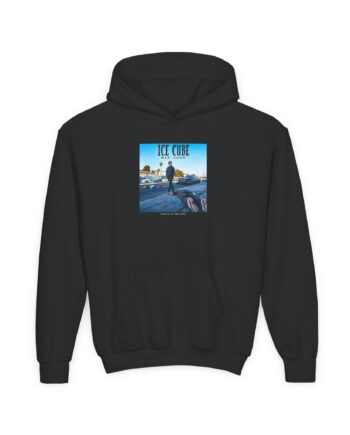 Ice Cube Man Down Street Youth Heavy Blend Hooded Sweatshirt