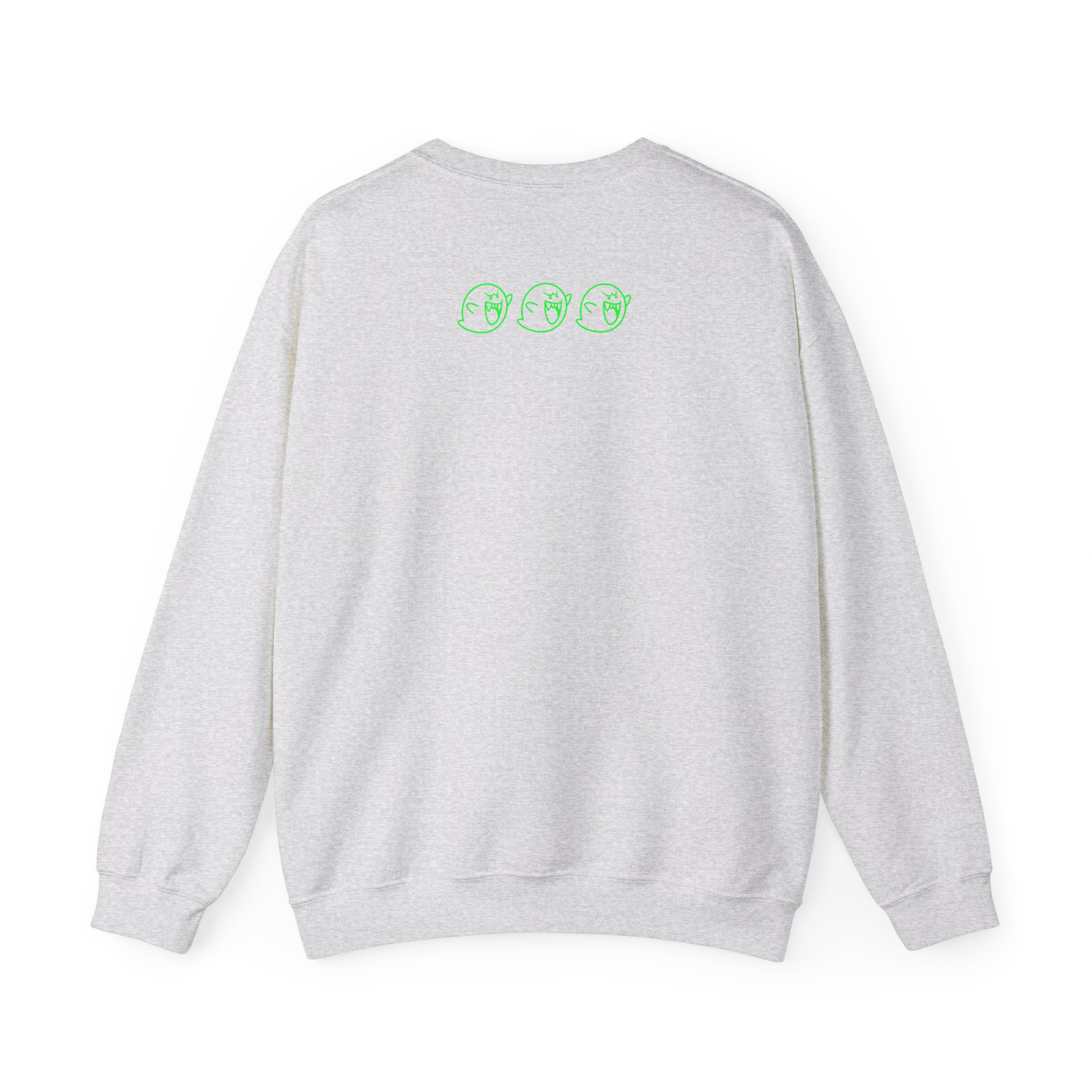 NTD Luigi™ and Boo Unisex Heavy Blend™ Crewneck Sweatshirt - Image 8