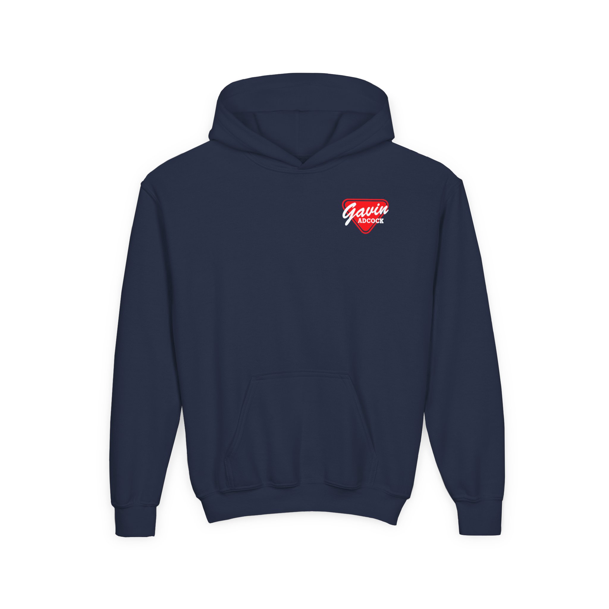 Gavin Adcock on One Youth Heavy Blend Hooded Sweatshirt - Image 9