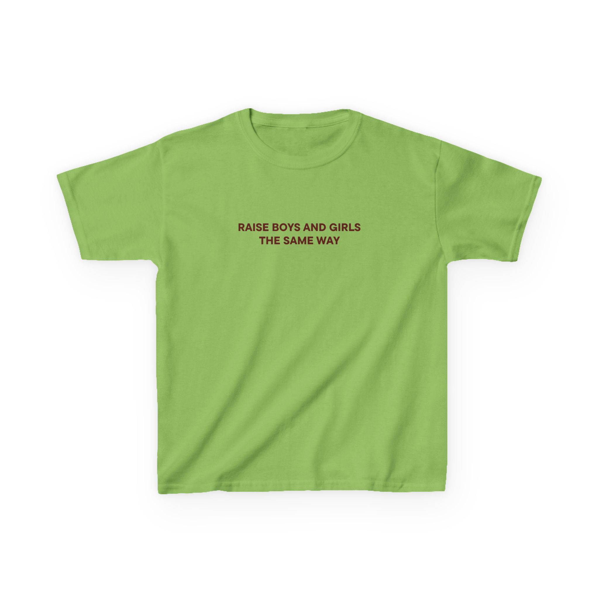 Jenny Holzer Raise the Same Way v Kids Heavy Cotton™ Tee - Image 7