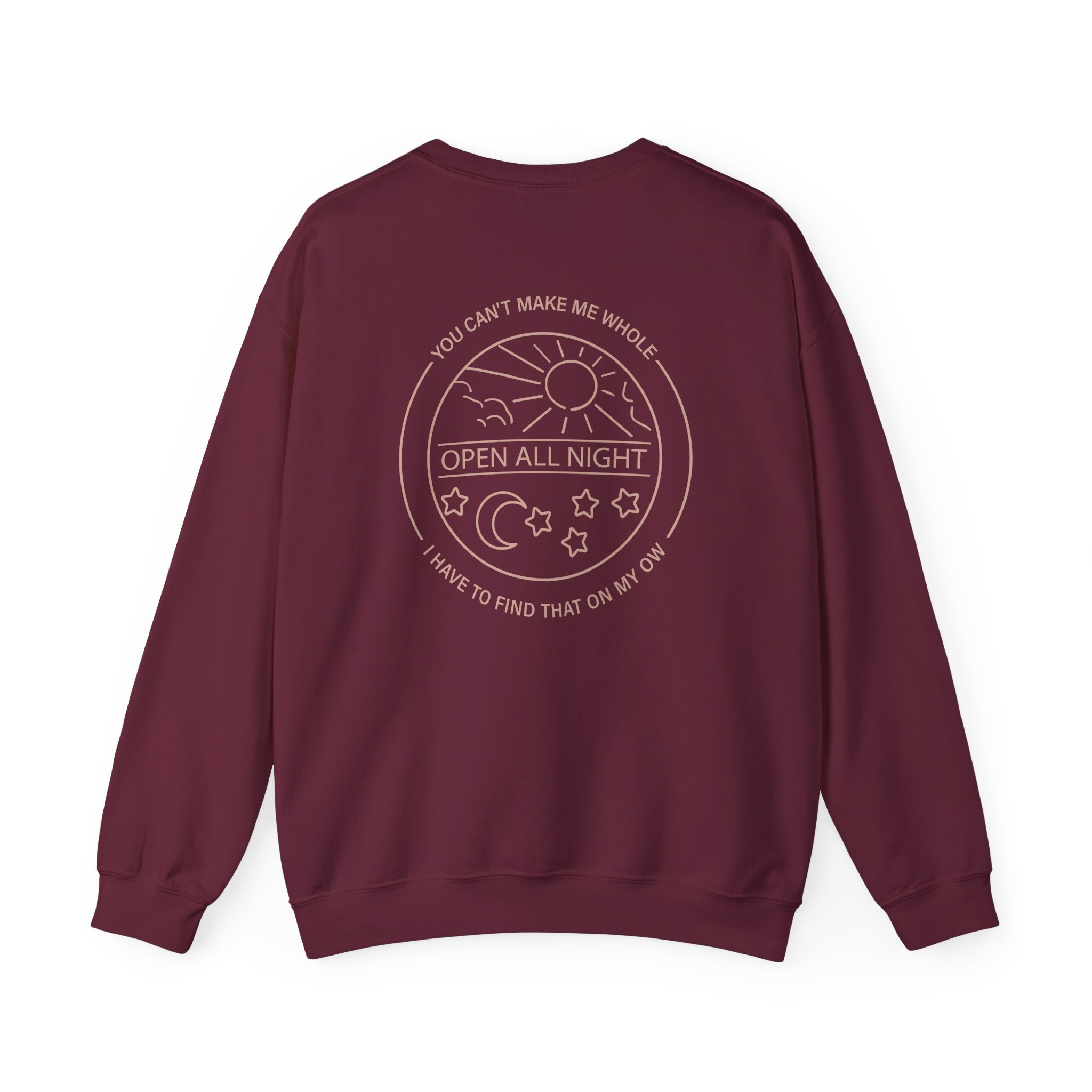 Brian Fallon Open All Night Unisex Heavy Blend™ Crewneck Sweatshirt - Image 4