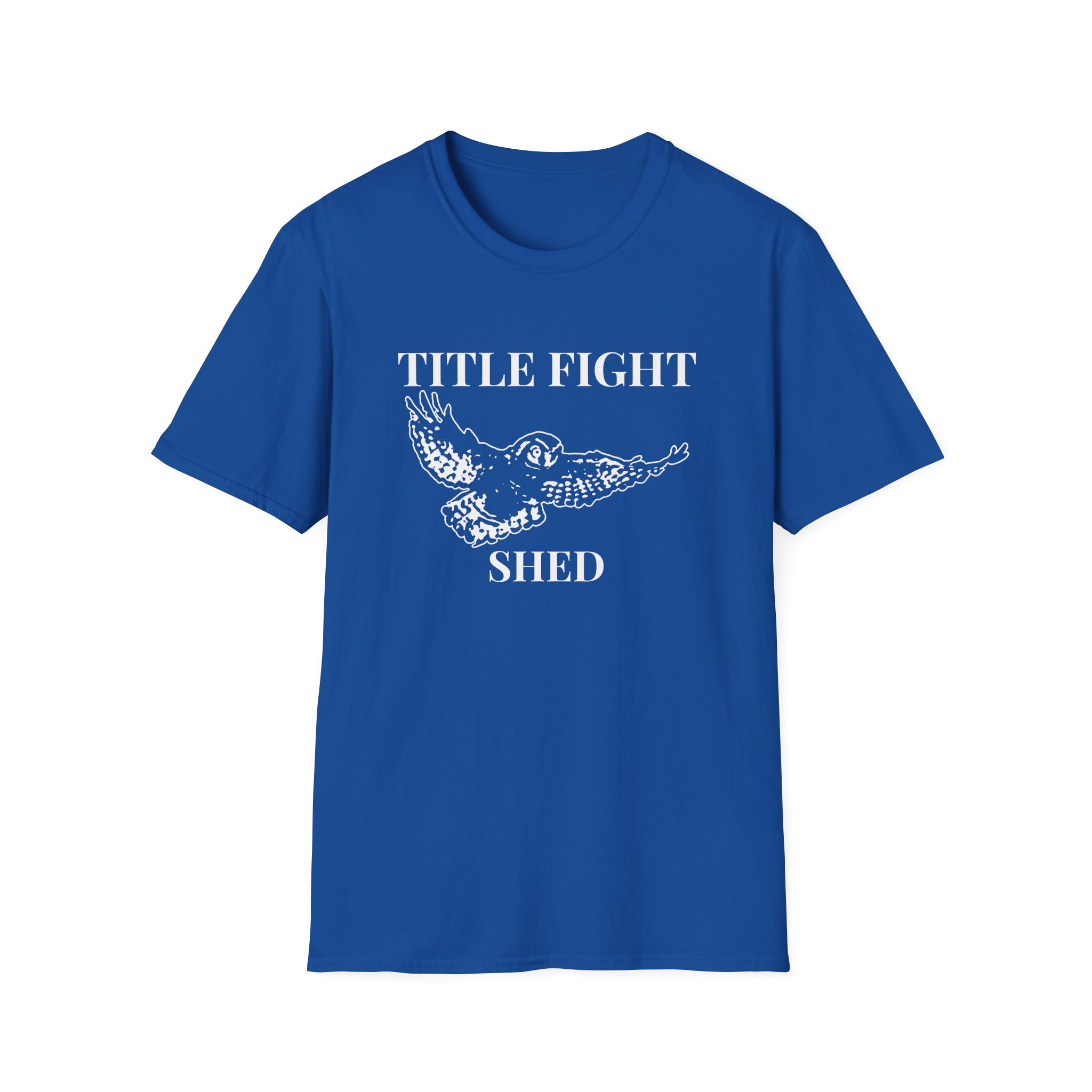 Cold Cuts Title Fight Shed Owl Unisex Softstyle T-Shirt - Image 13