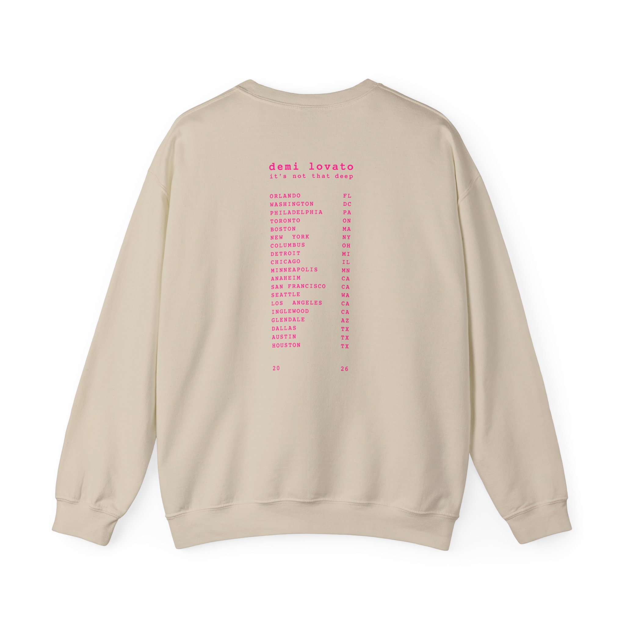 D L Unisex Heavy Blend™ Crewneck Sweatshirt - Image 6