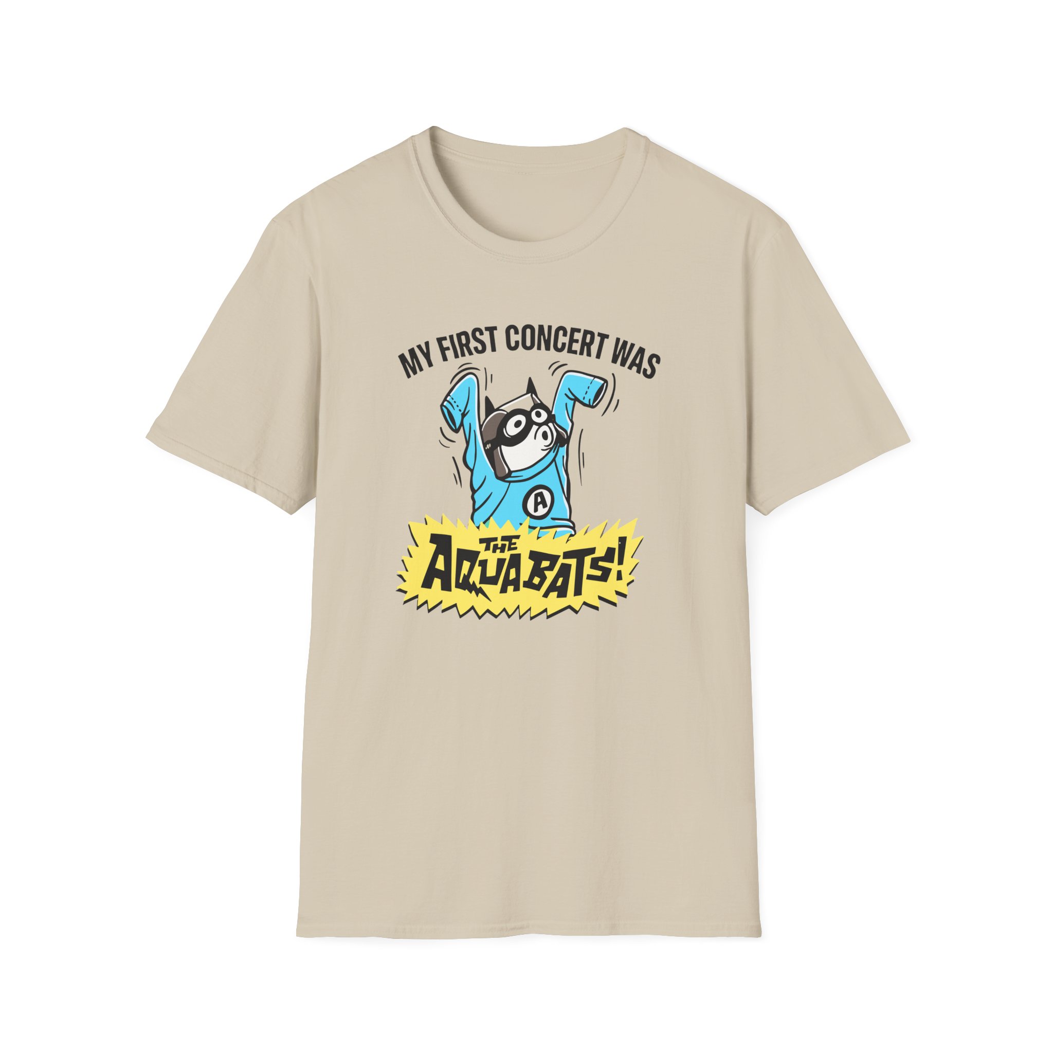 The Aquabats My First Concert Unisex Softstyle T-Shirt - Image 5