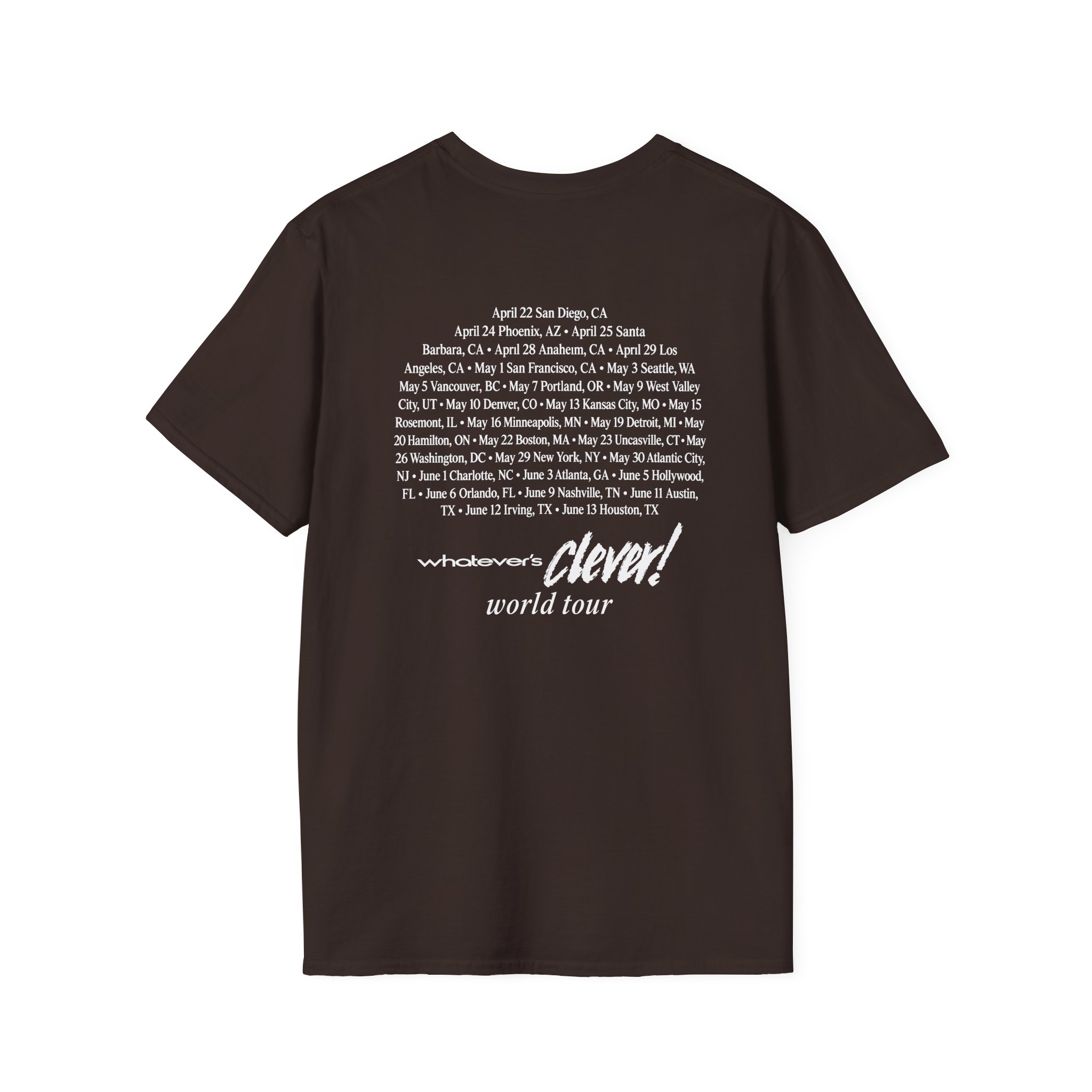 Charlie Puth Charlie Puth 2026 Tour Unisex Softstyle T-Shirt - Image 6
