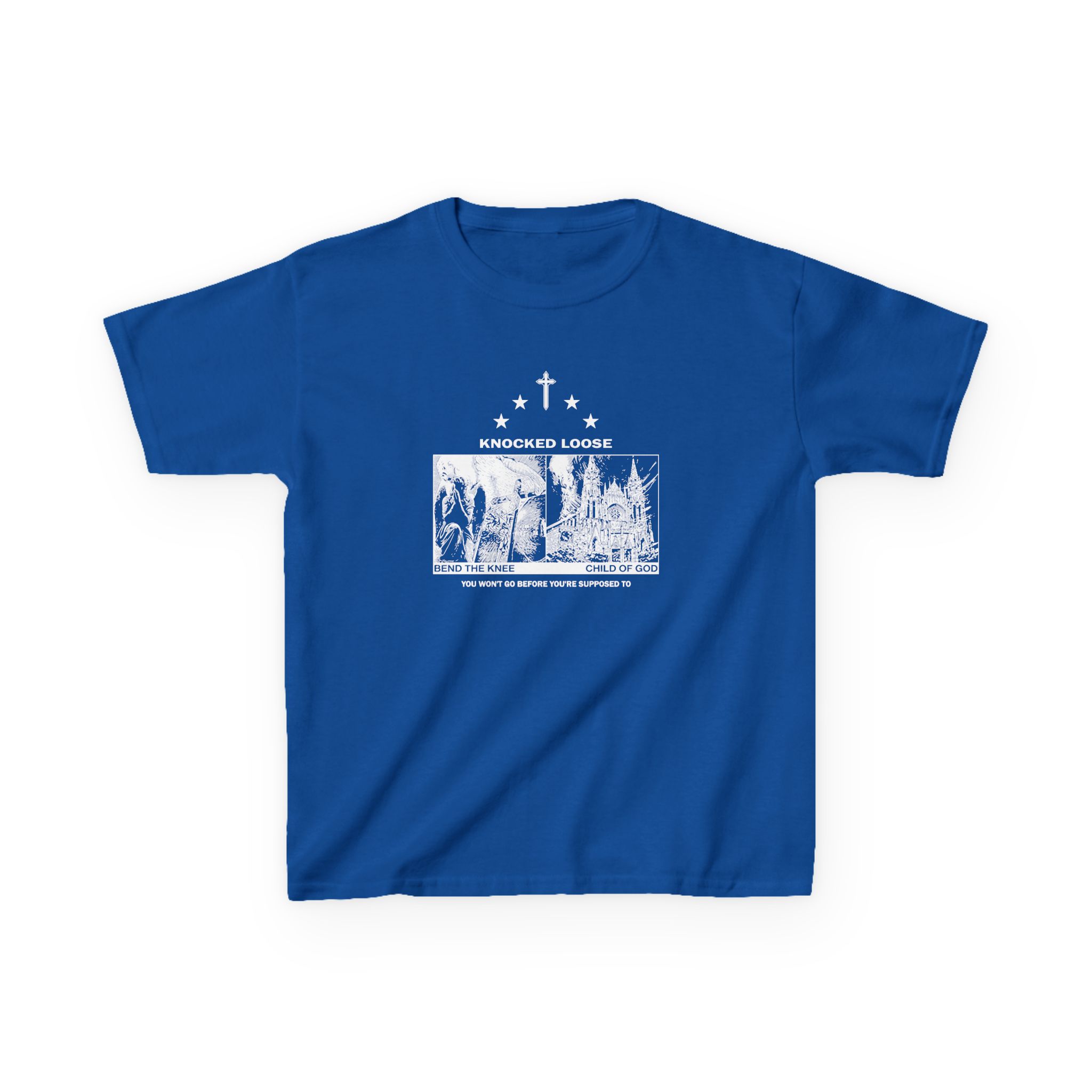 Knocked Loose Blinding Faith Royal Kids Heavy Cotton™ Tee - Image 11